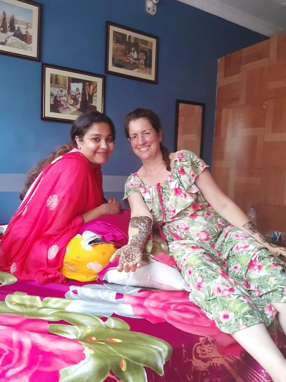 Guests in Karina art Home stay
