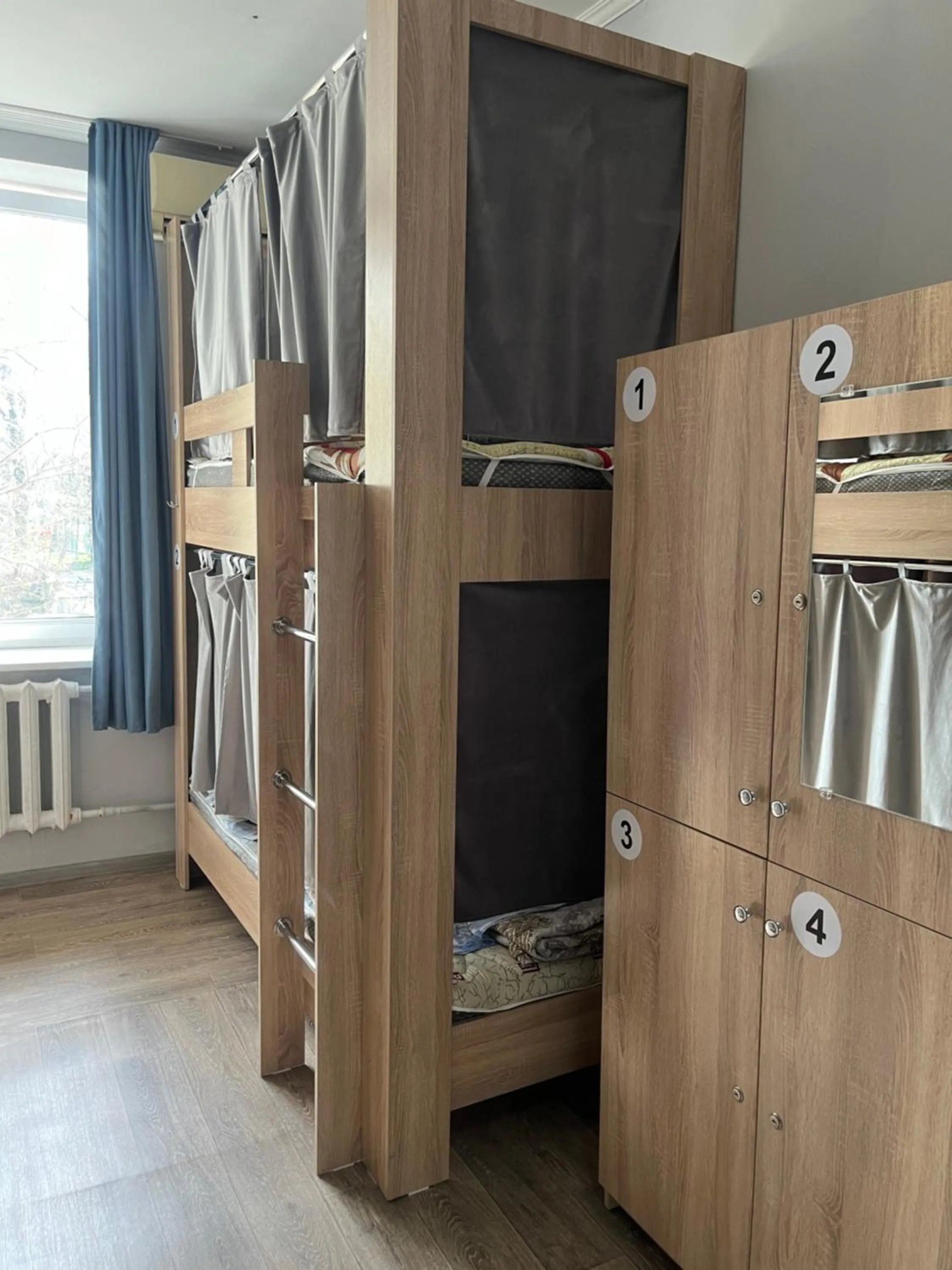 Bed in 4-Bed Female Dormitory Room in Hostel64