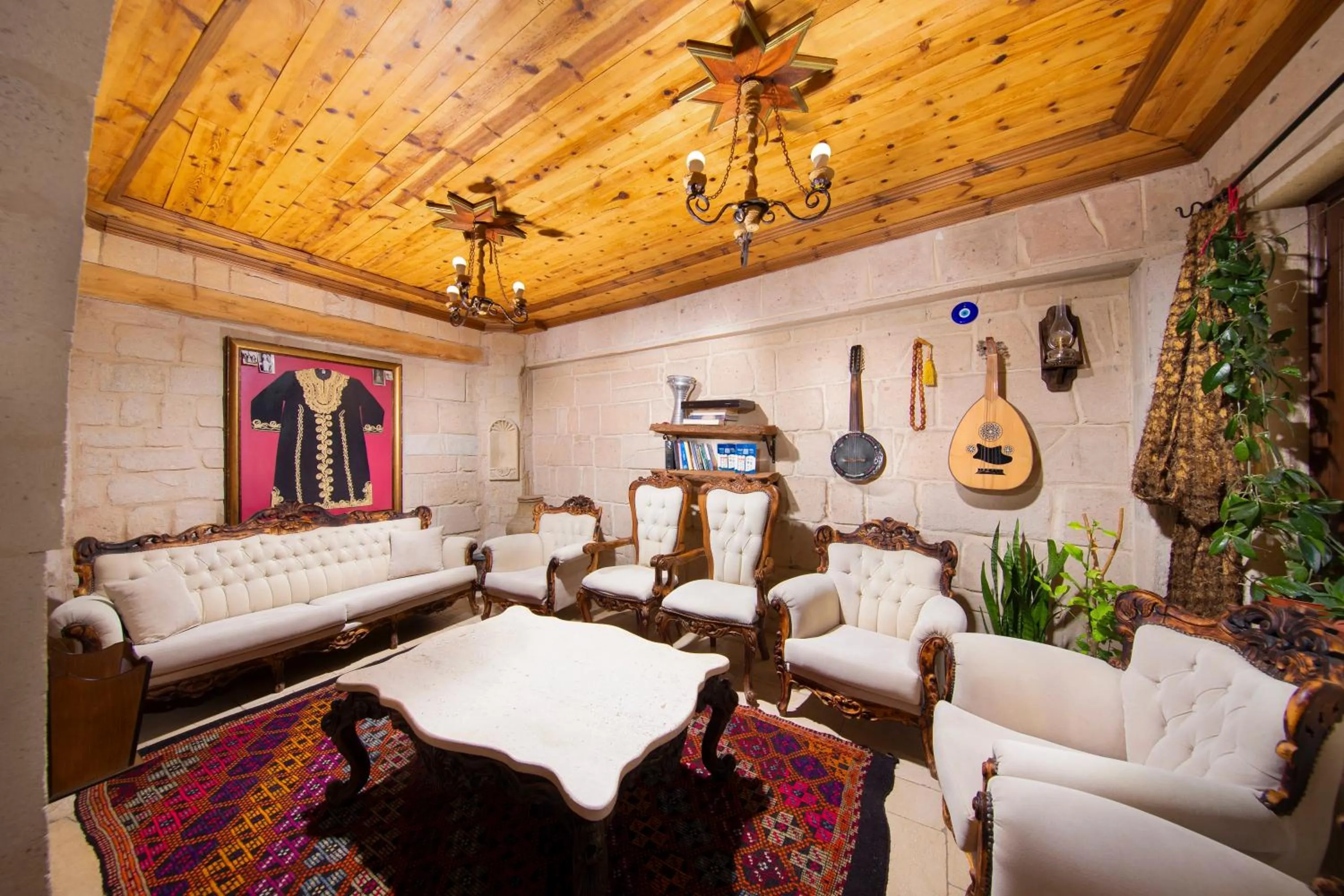 Lobby or reception in Aja Cappadocia Cave Hotel