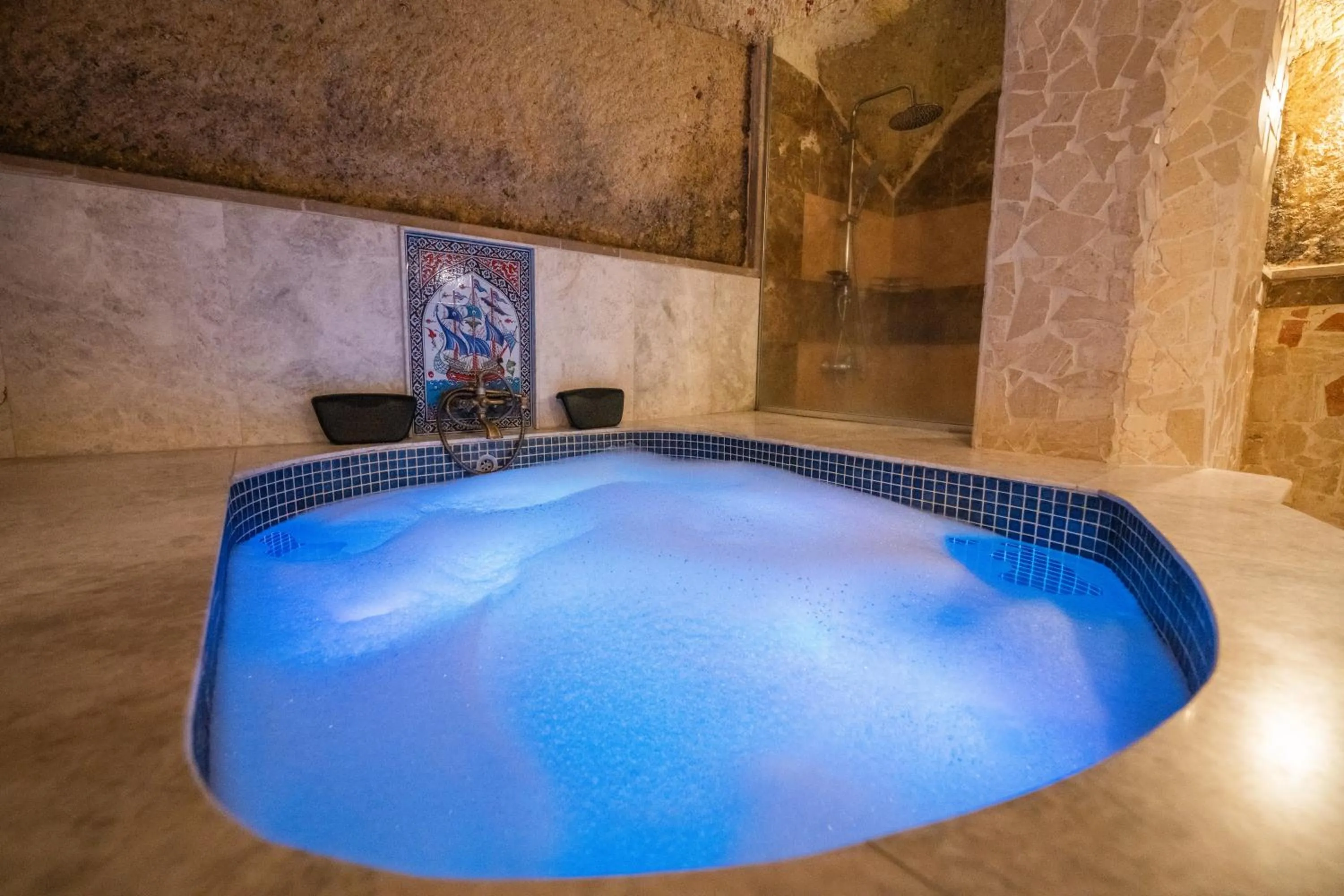 Swimming pool in Aja Cappadocia Cave Hotel