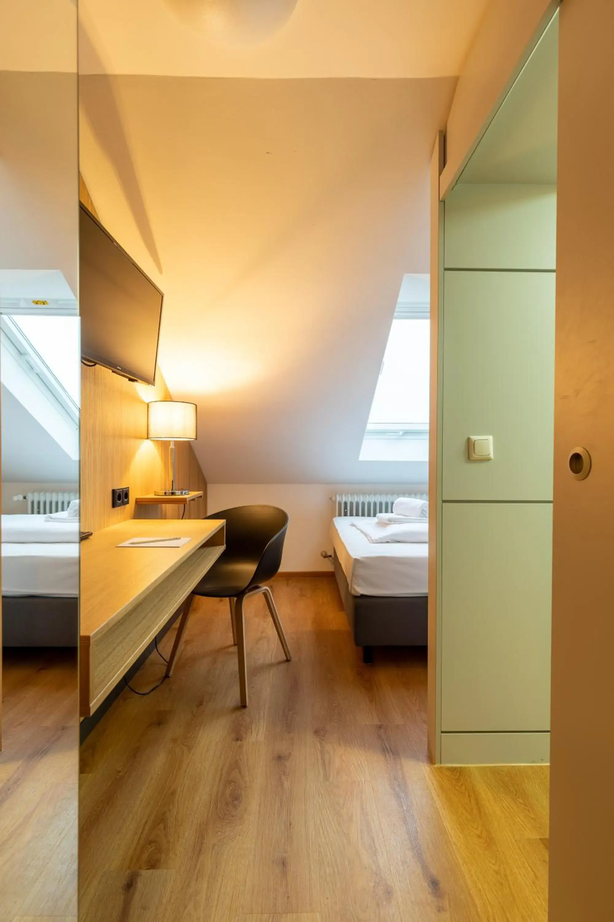 Photo of the whole room, Bed in mk hotel frankfurt Photo of the whole room, Bed in mk hotel frankfurt