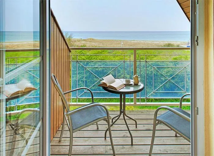 View (from property/room) in Seehotel Düne