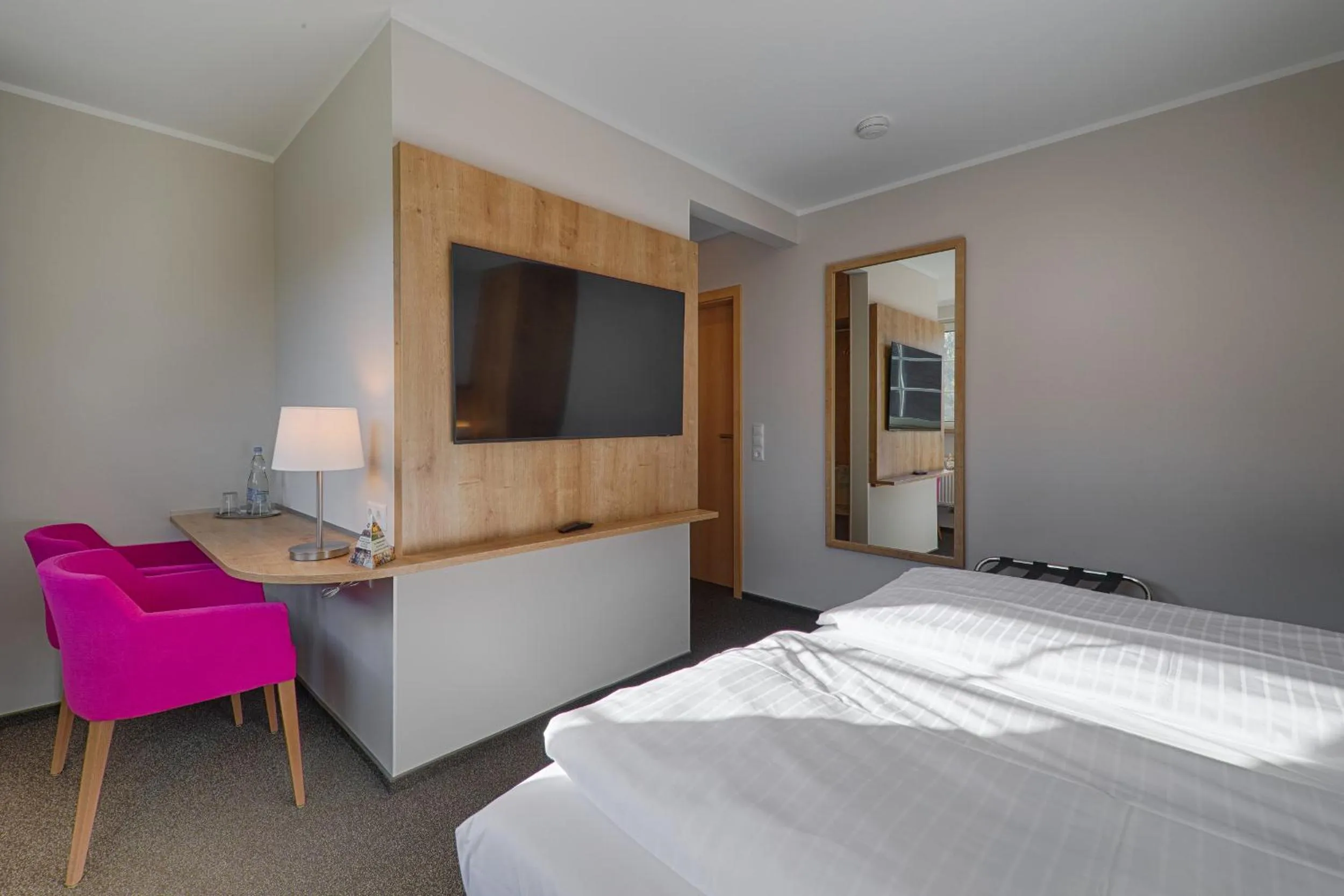 Bed in Seehotel Düne