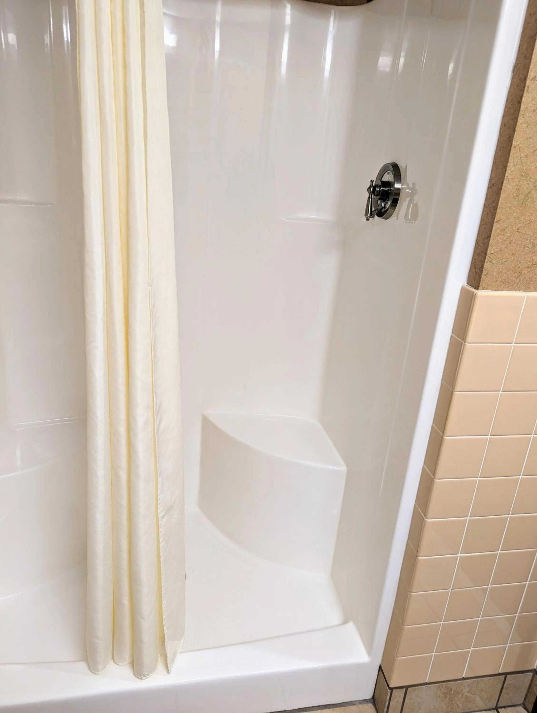 Shower in Travelodge by Wyndham Deadwood