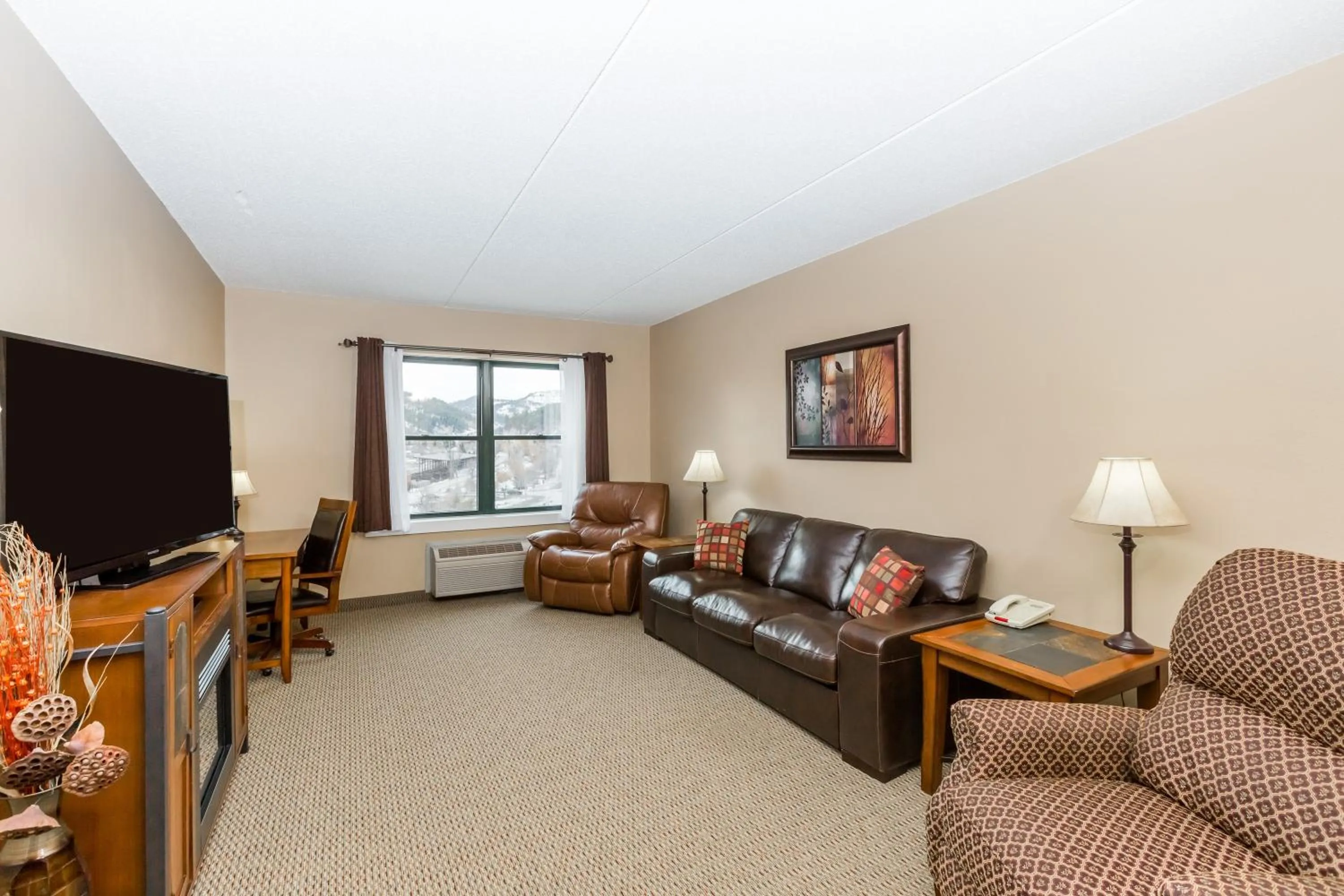 Living room in Travelodge by Wyndham Deadwood