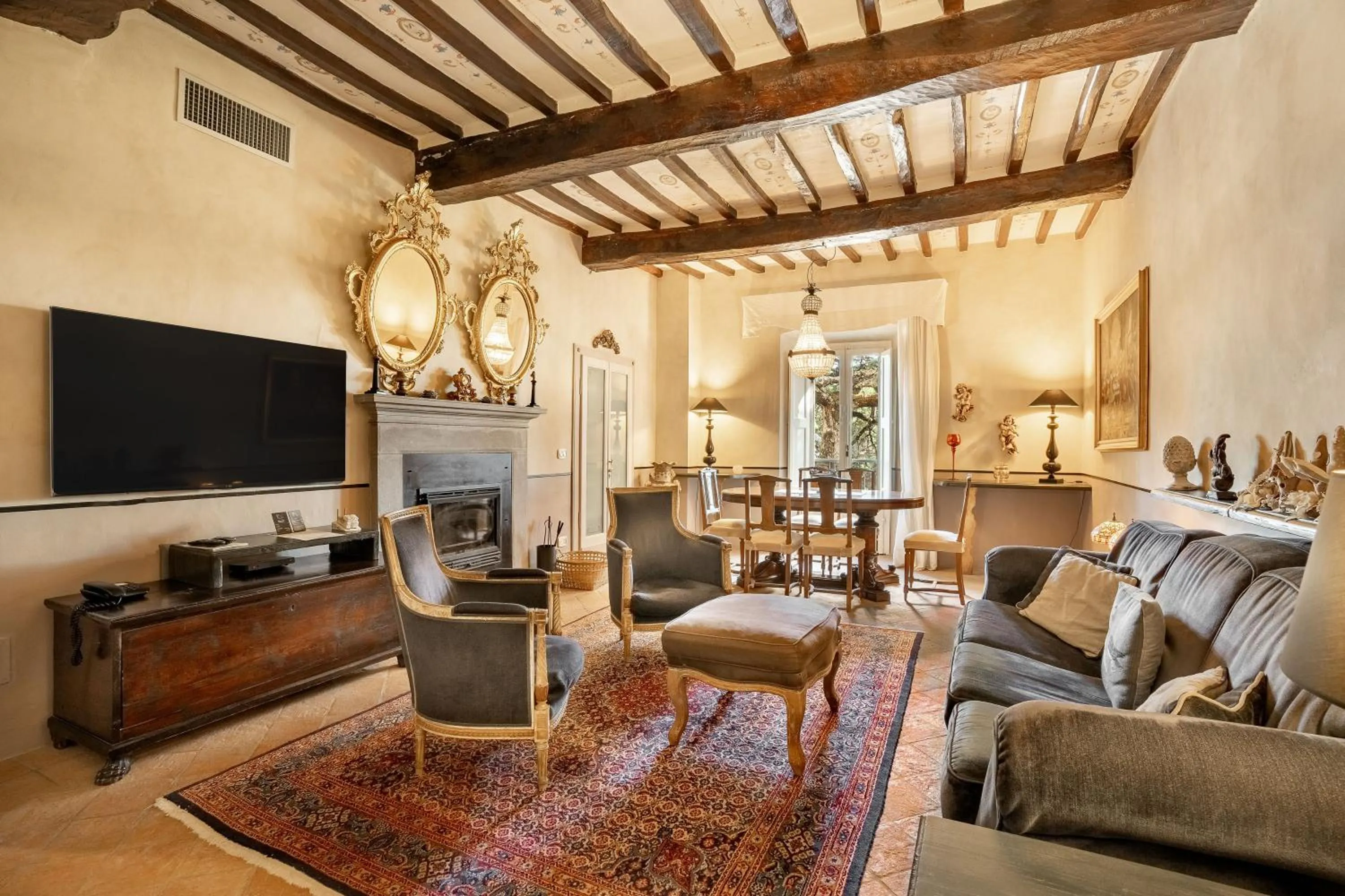 Seating area in I Capricci Di Merion - Resort & Spa