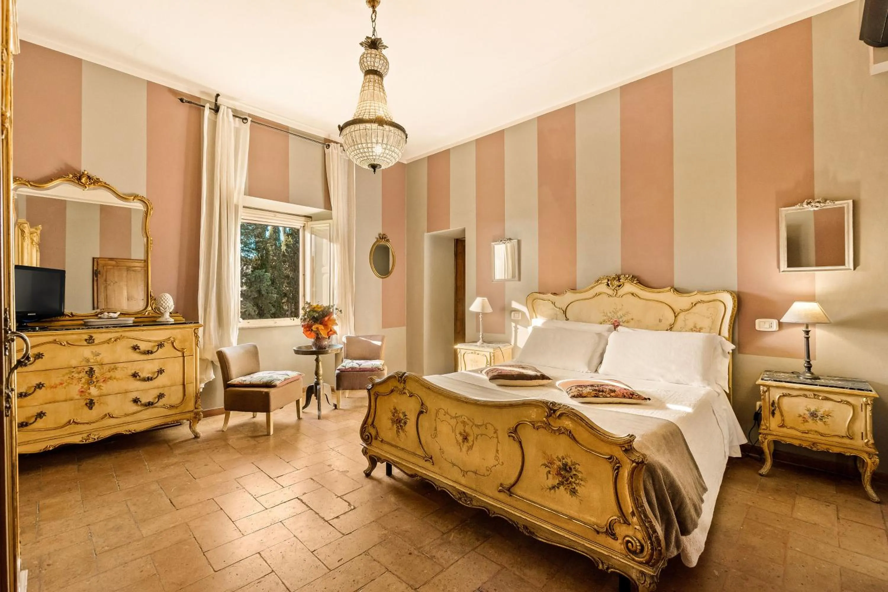 TV and multimedia, Bed in I Capricci Di Merion - Resort & Spa