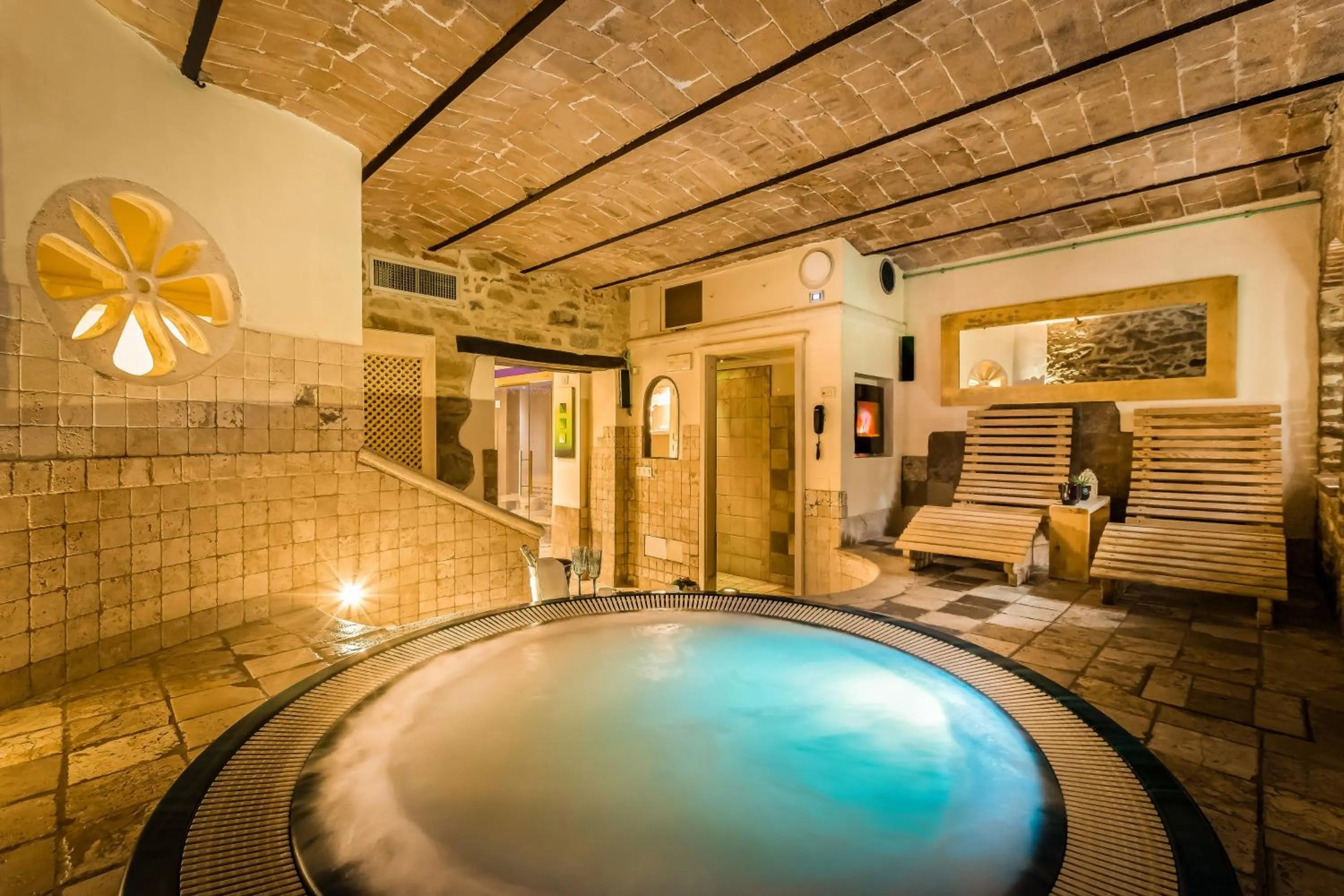 Sauna in I Capricci Di Merion - Resort & Spa