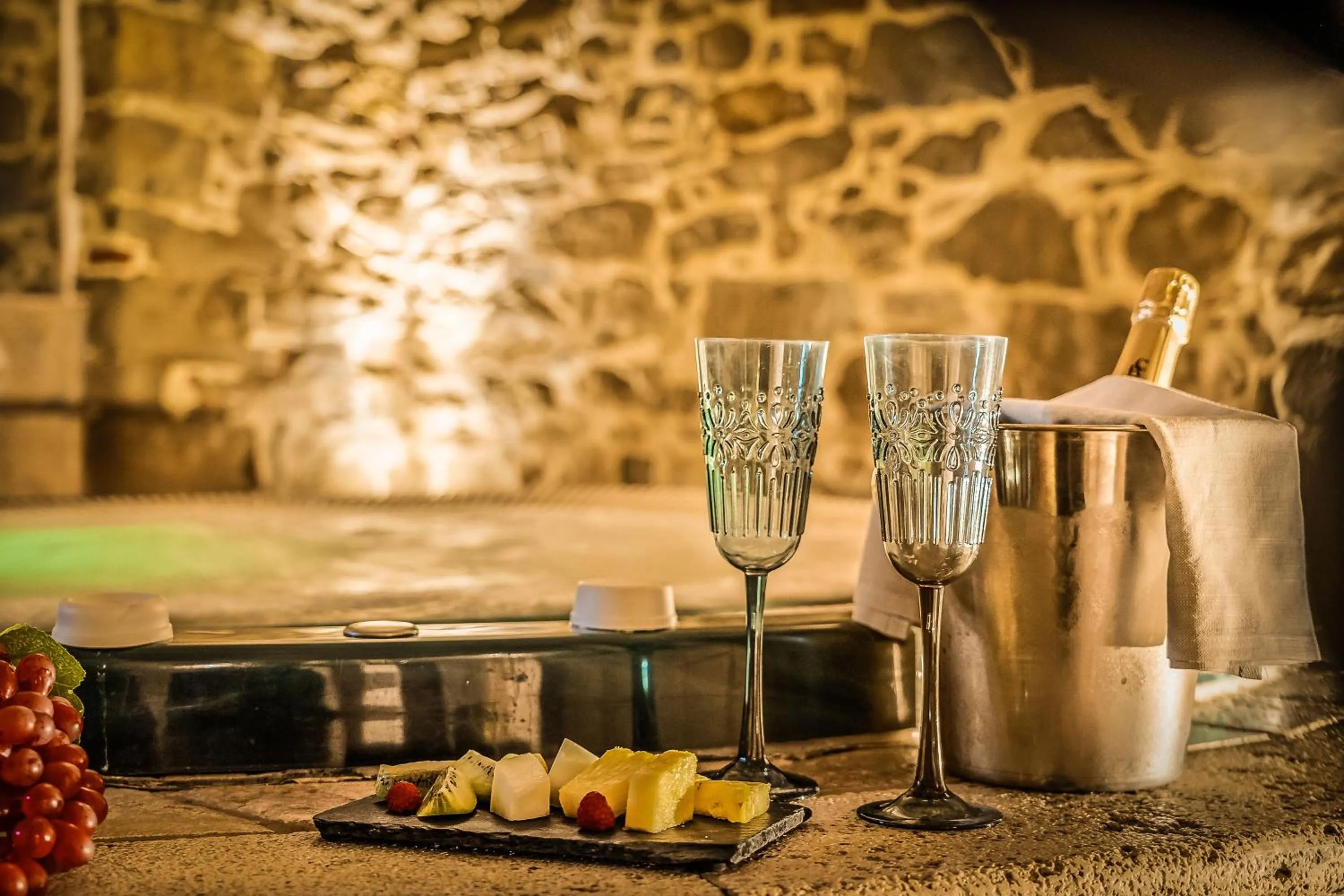 Hot Tub in I Capricci Di Merion - Resort & Spa