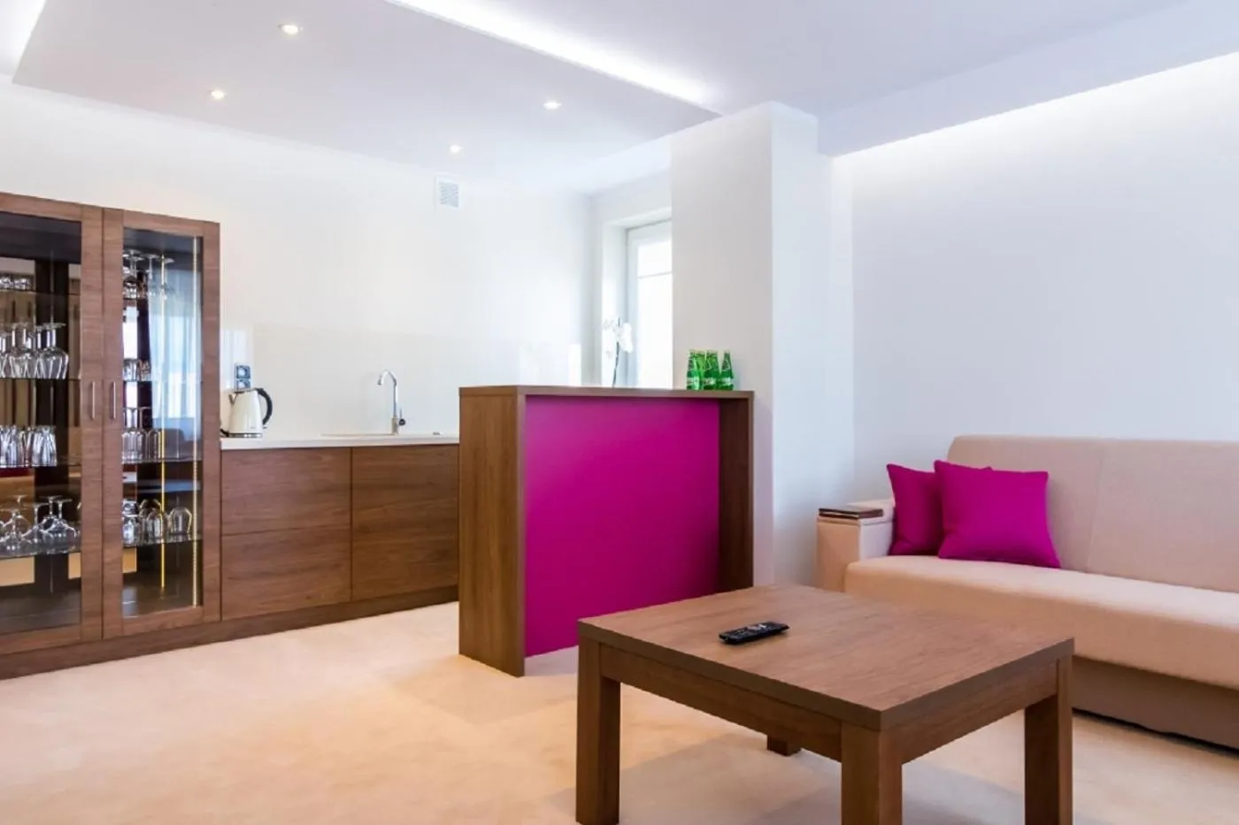 Kitchen or kitchenette in Hotel IKAR