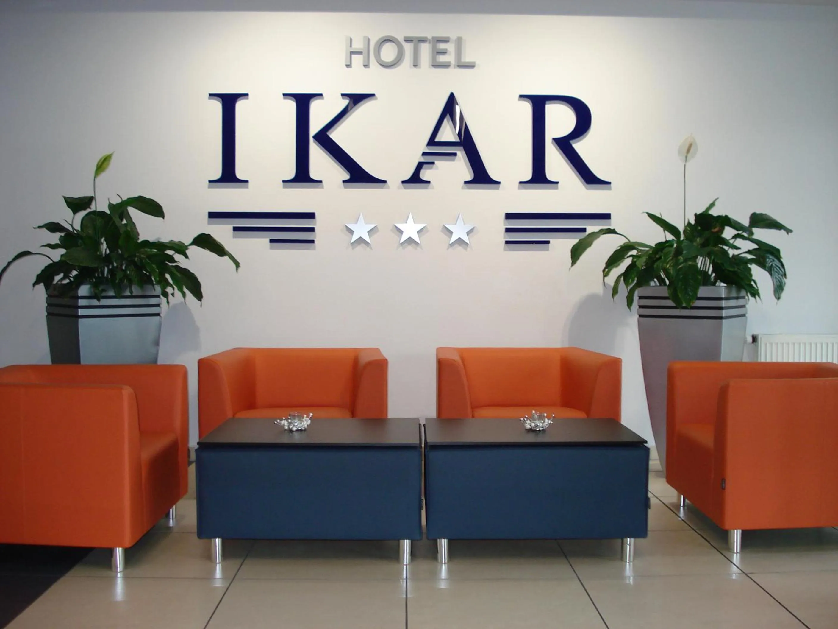 Lobby or reception in Hotel IKAR