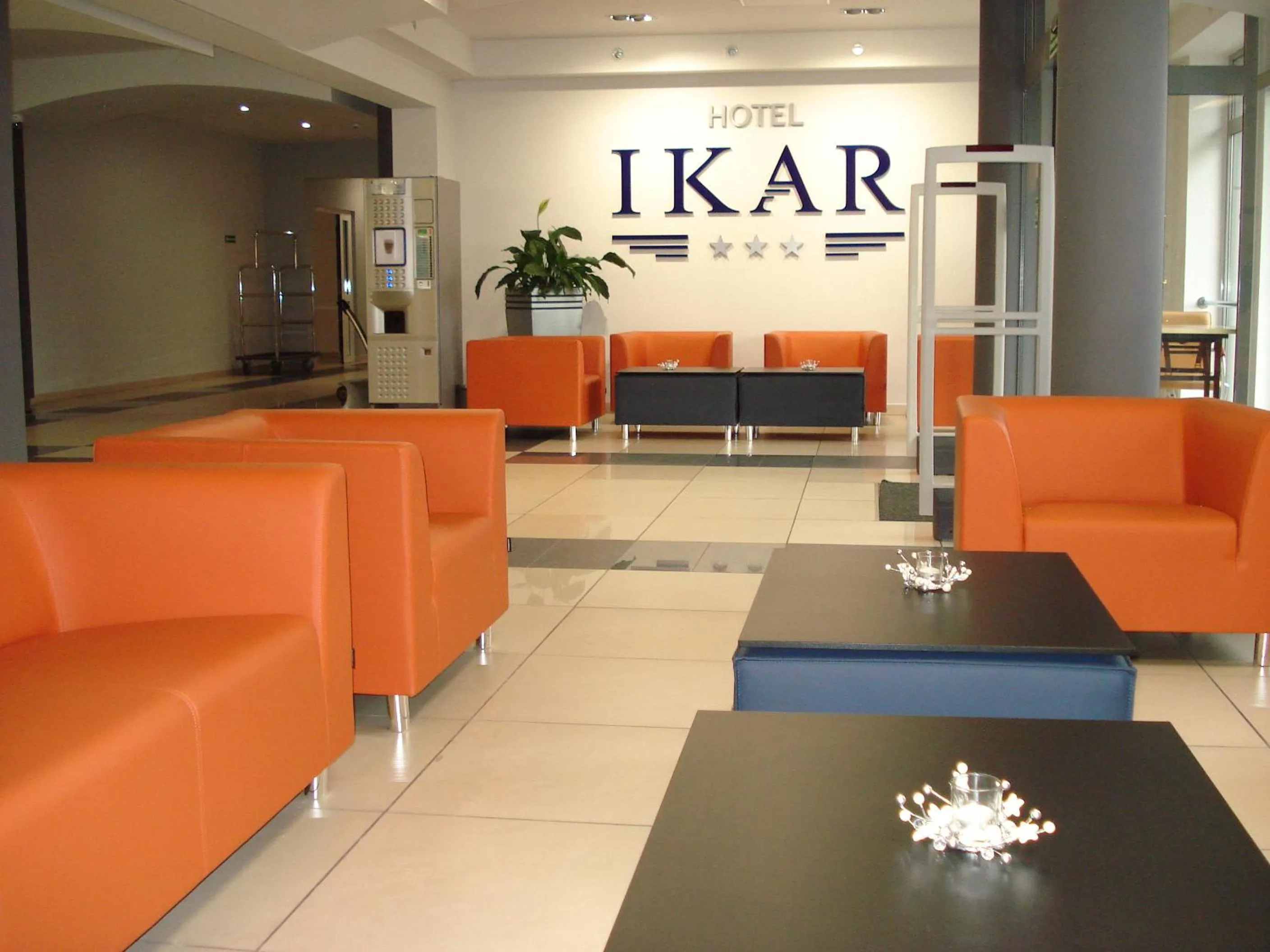 Lobby or reception in Hotel IKAR