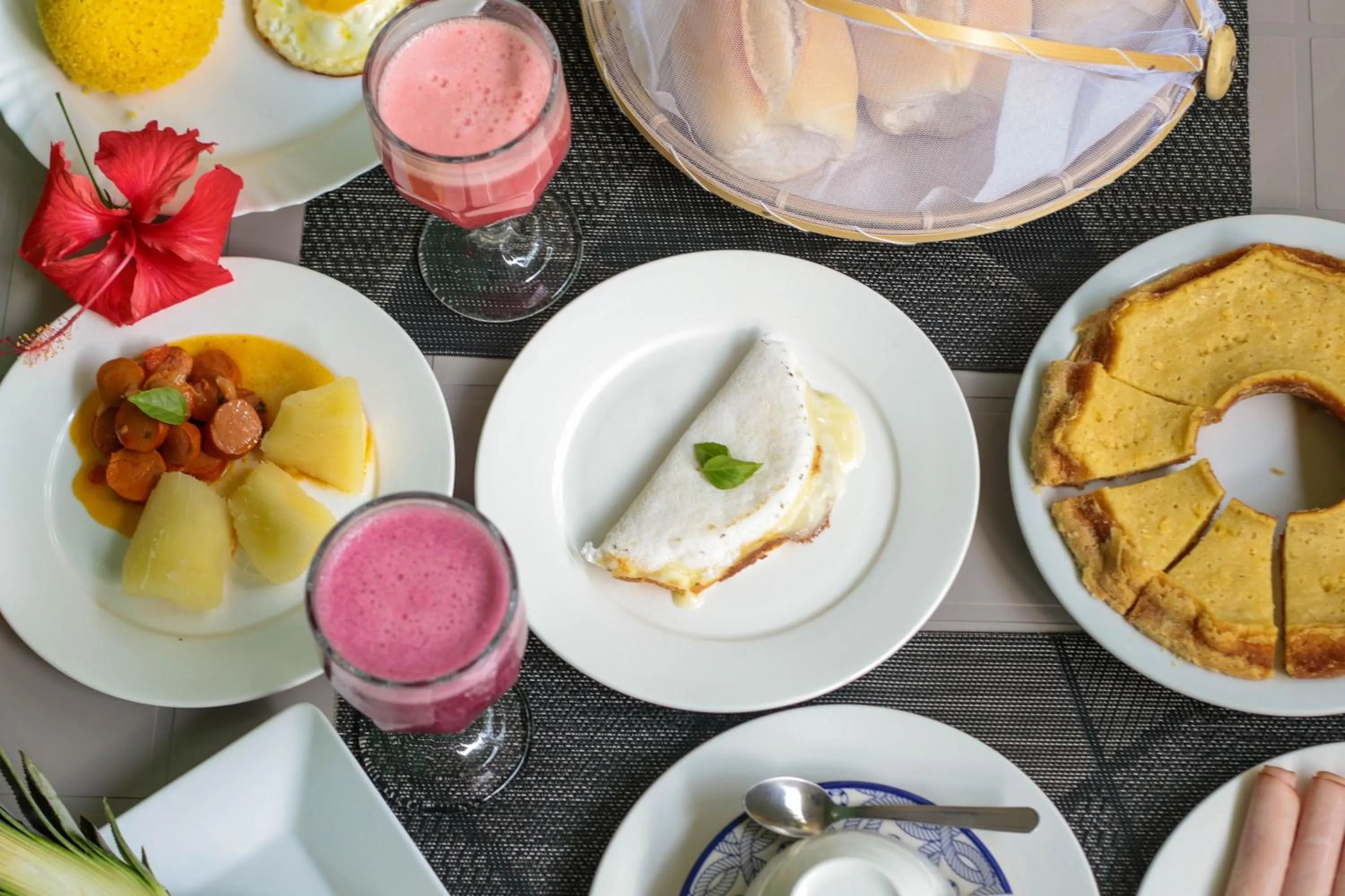 Breakfast in Pousada Leão Marinho