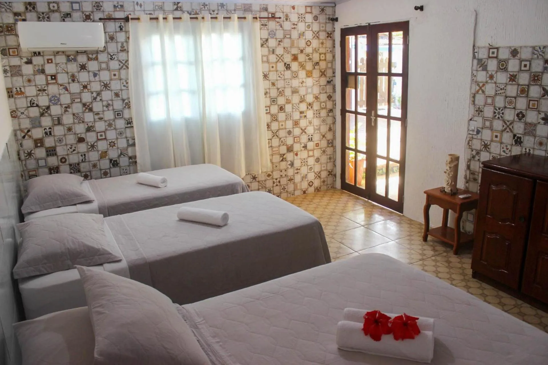 Bedroom, Bed in Pousada Leão Marinho