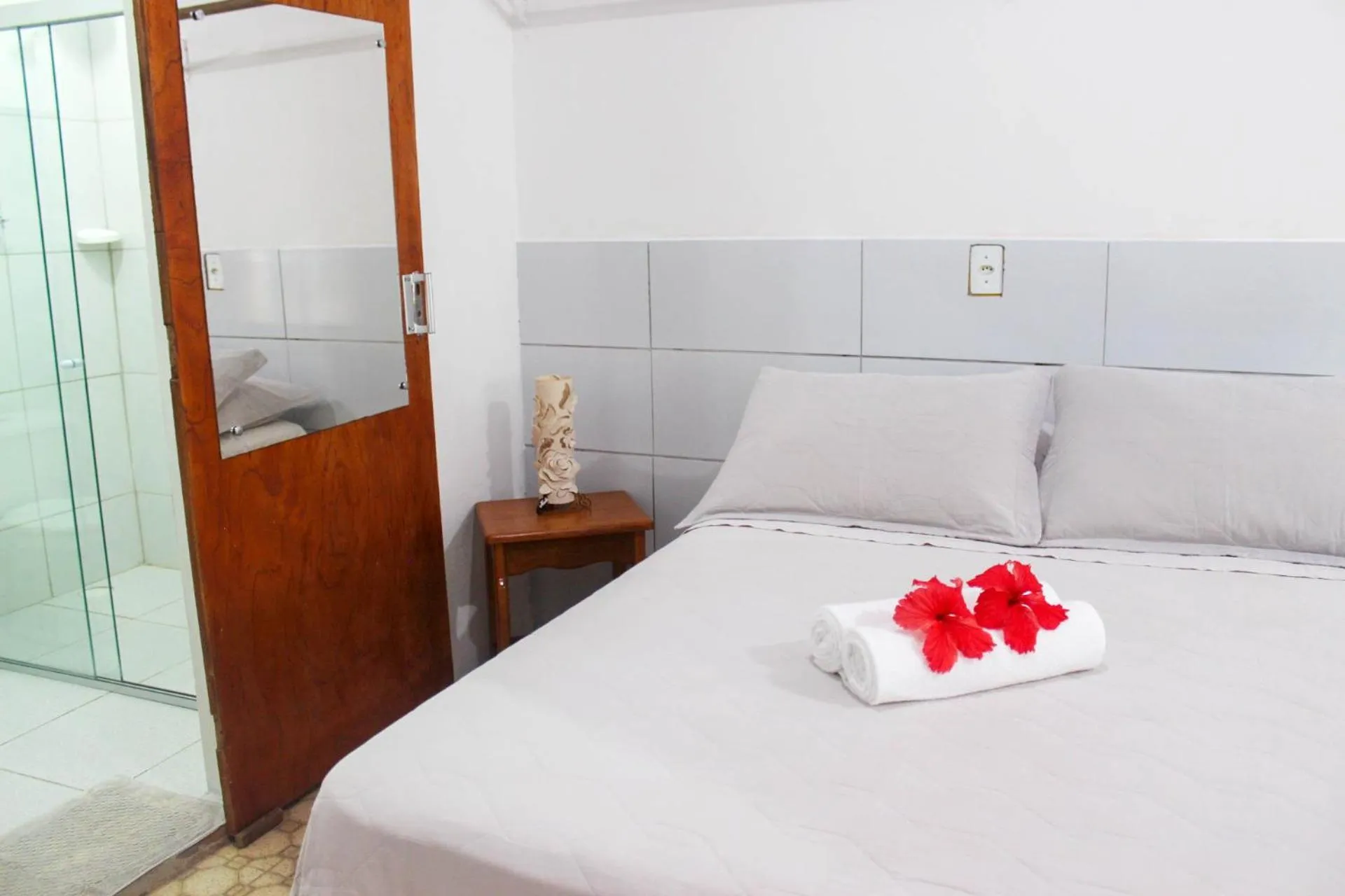 Bedroom, Bed in Pousada Leão Marinho