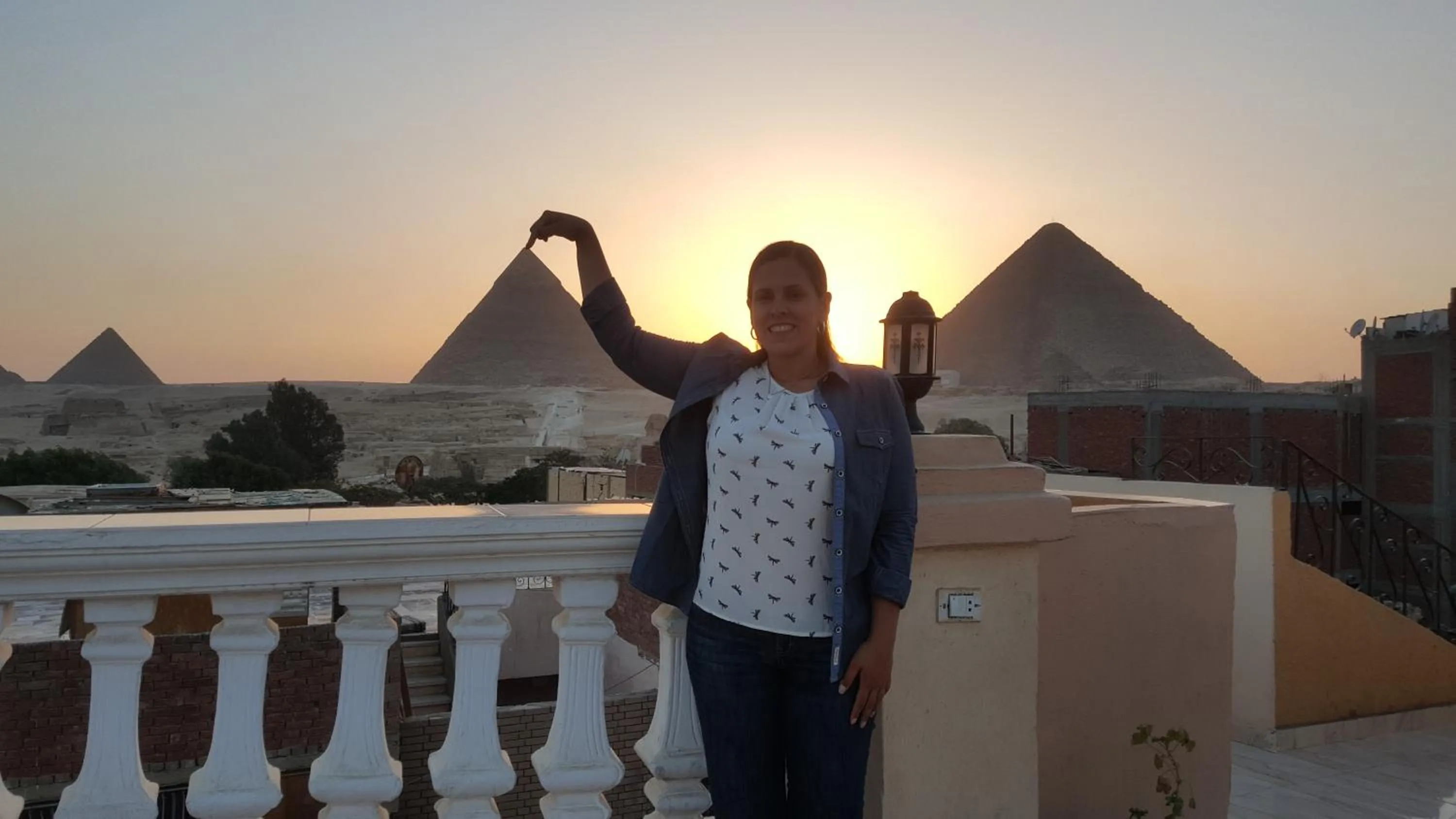 People in Royal Pyramids Inn