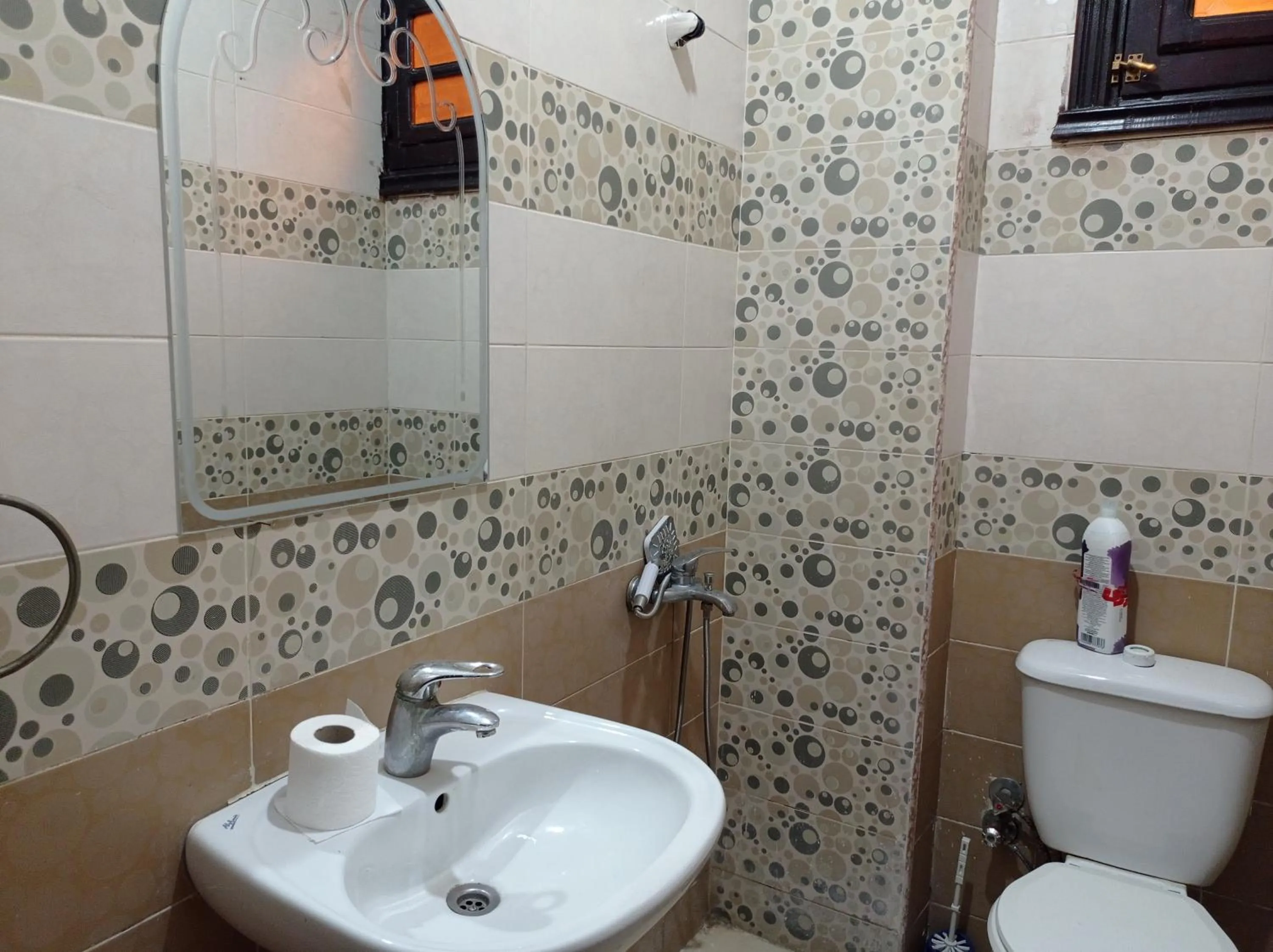 Toilet in Royal Pyramids Inn