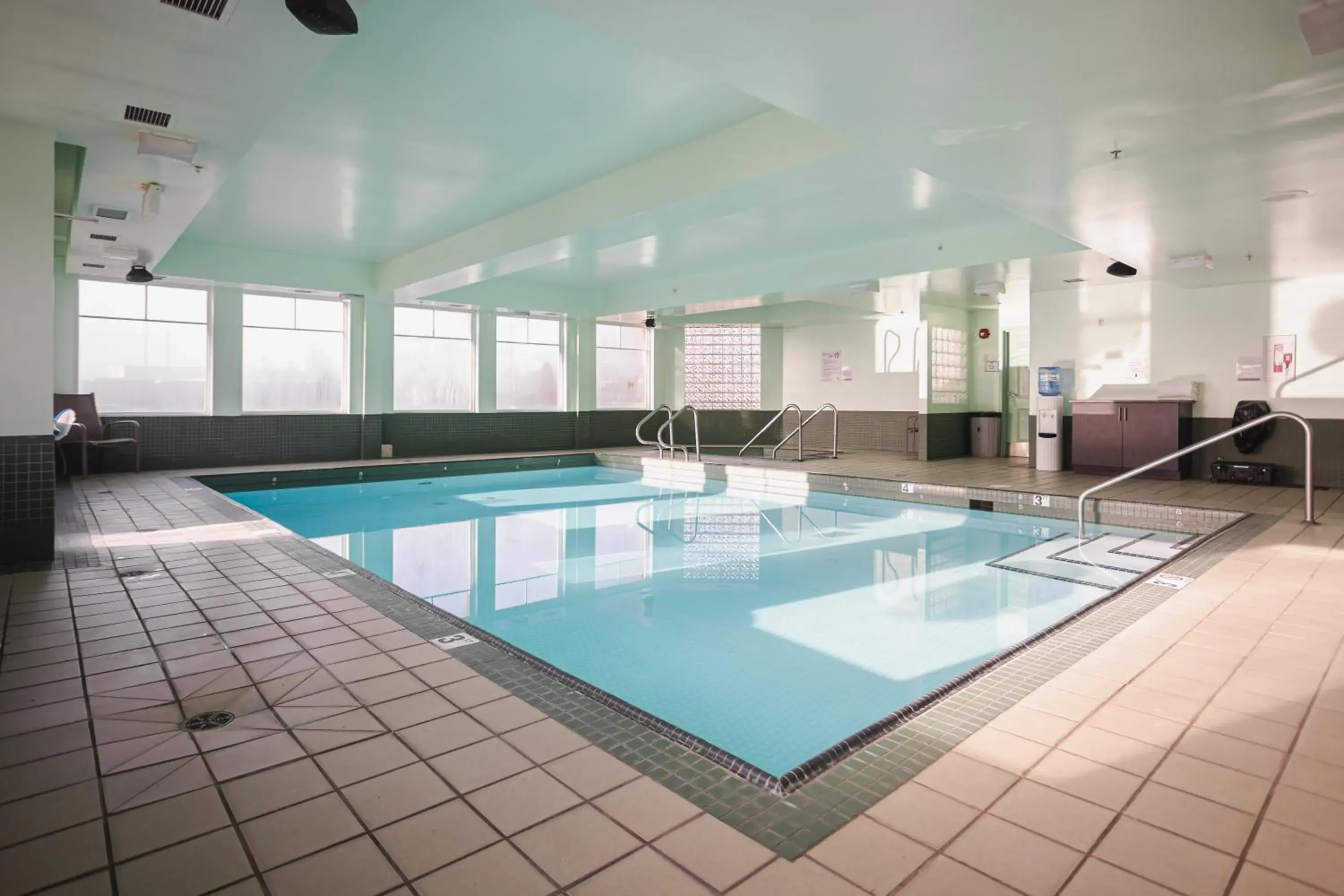 Swimming pool in Ramada by Wyndham Surrey/Langley Swimming pool in Ramada by Wyndham Surrey/Langley