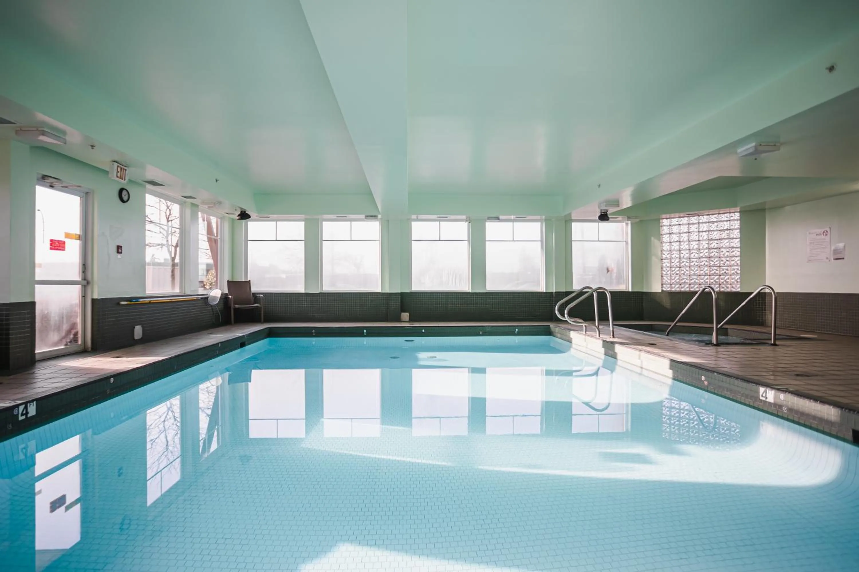 Swimming pool in Ramada by Wyndham Surrey/Langley