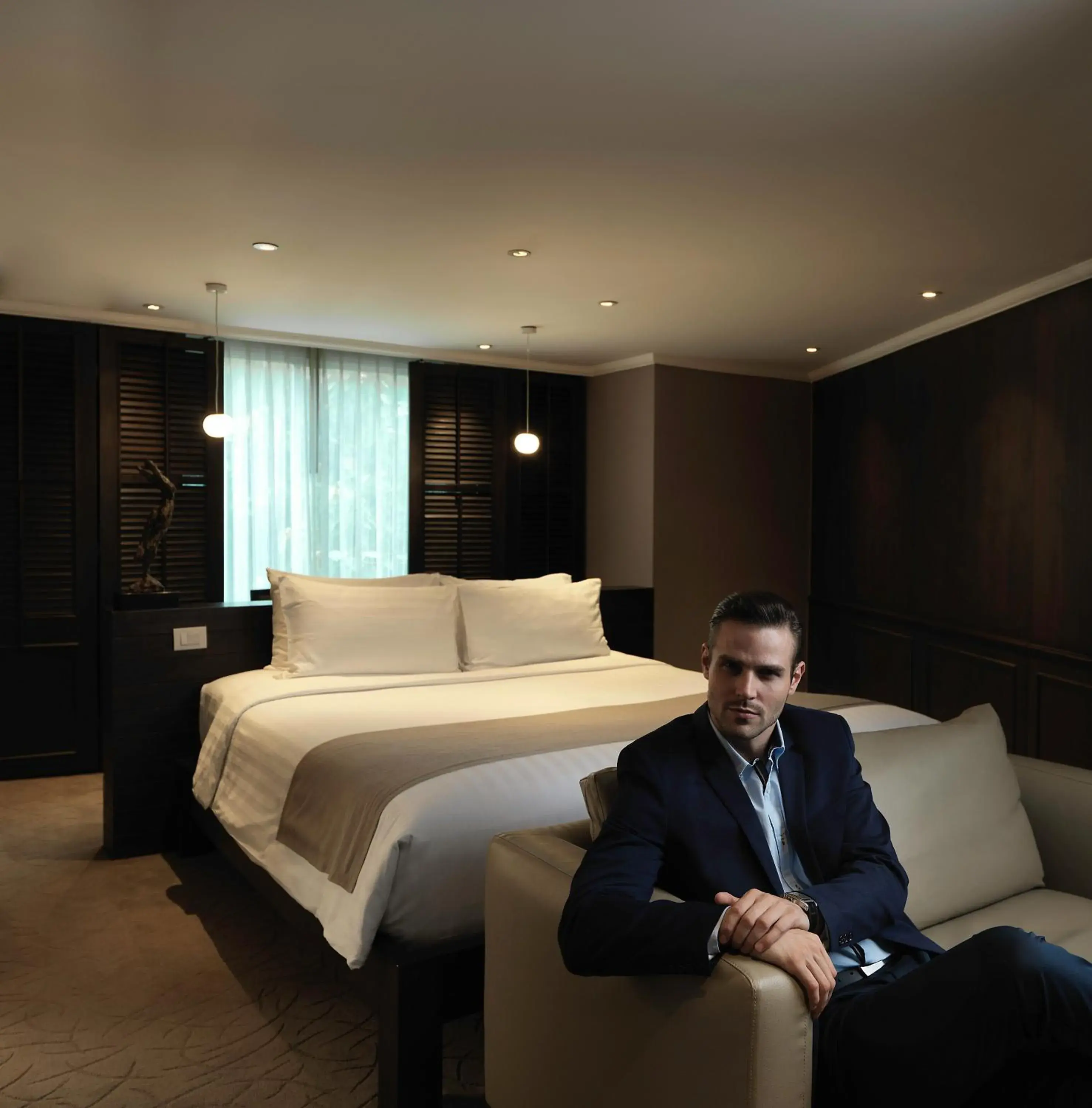 Bedroom, Bed in S15 Sukhumvit Hotel Bedroom, Bed in S15 Sukhumvit Hotel