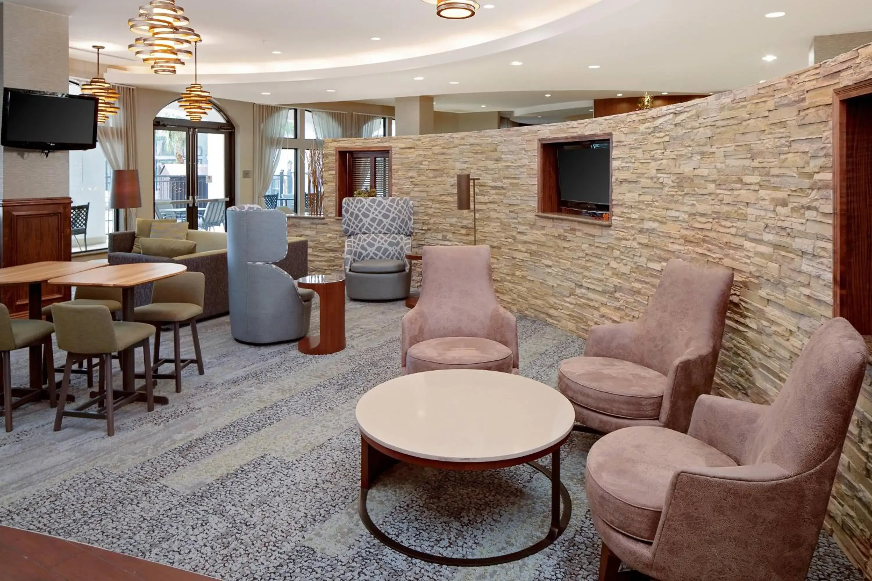 Lobby or reception in Courtyard by Marriott Houma Lobby or reception in Courtyard by Marriott Houma