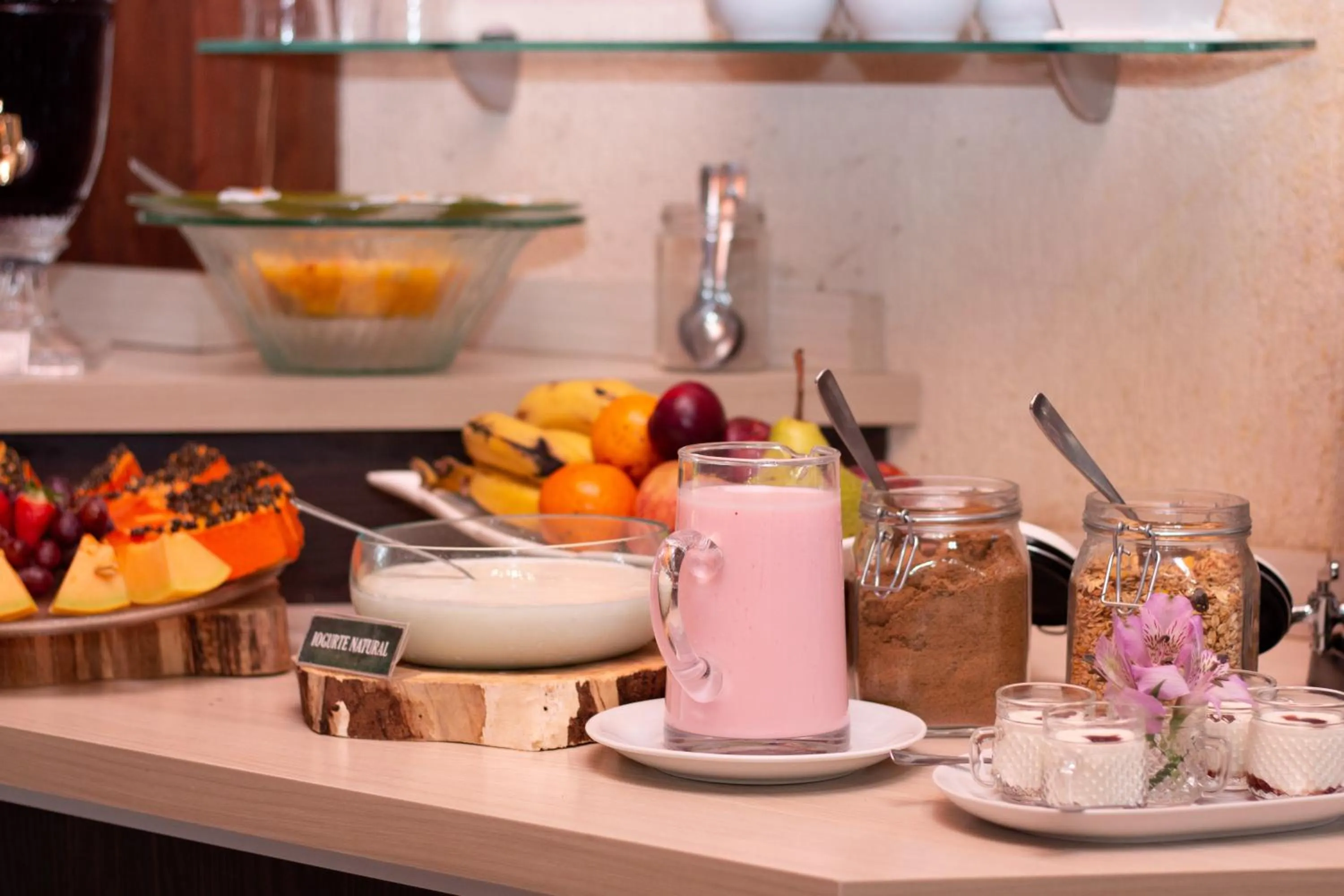 Breakfast in Hotel Pousada do Bosque