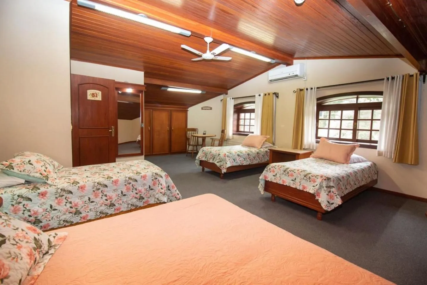 Bed in Hotel Pousada do Bosque