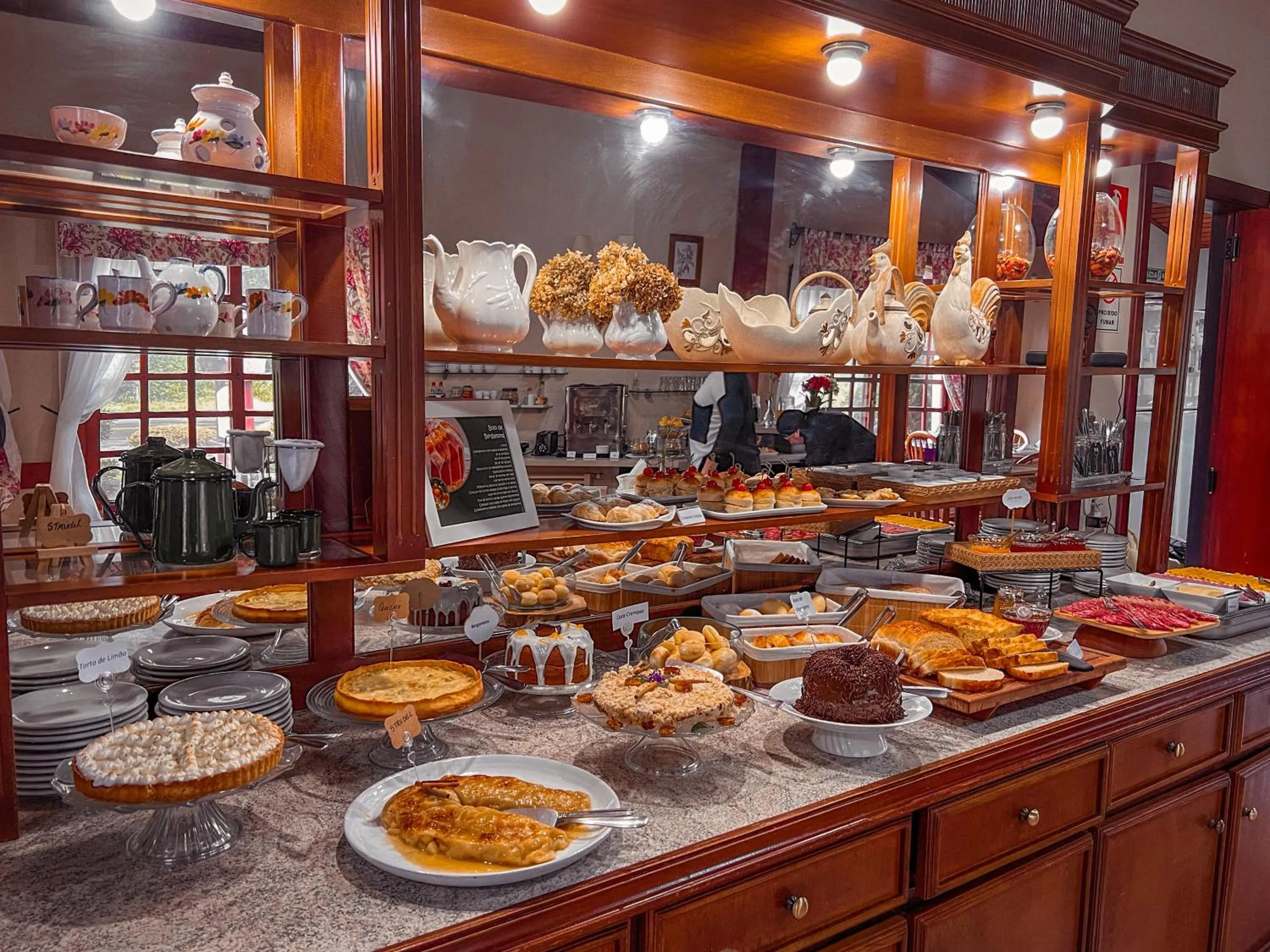 Breakfast in Hotel Pousada do Bosque