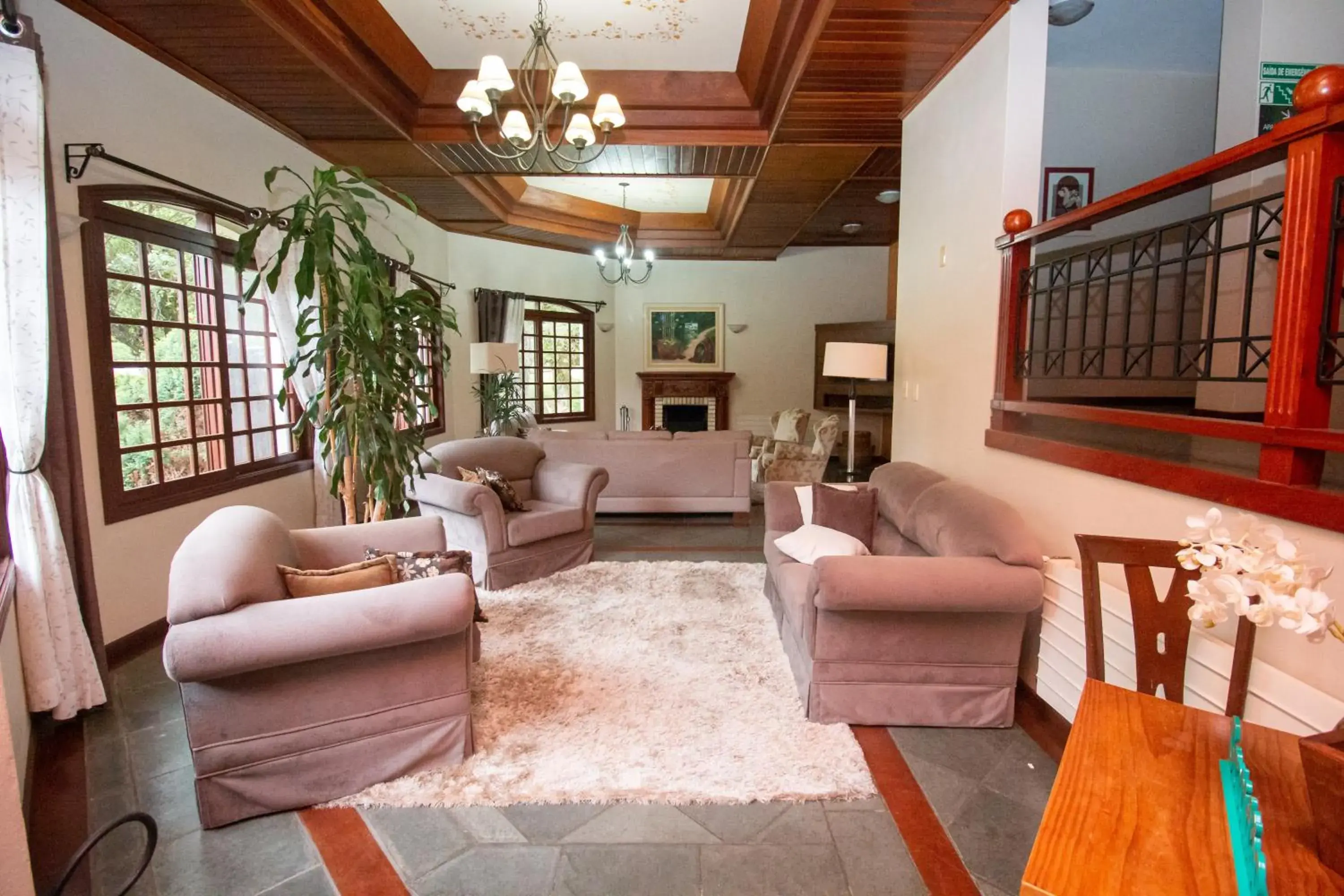 Living room in Hotel Pousada do Bosque Living room in Hotel Pousada do Bosque