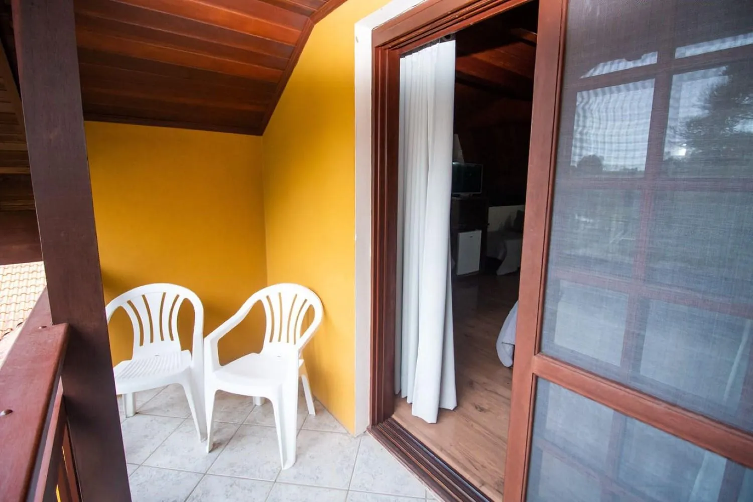 Balcony/Terrace in Hotel Pousada do Bosque