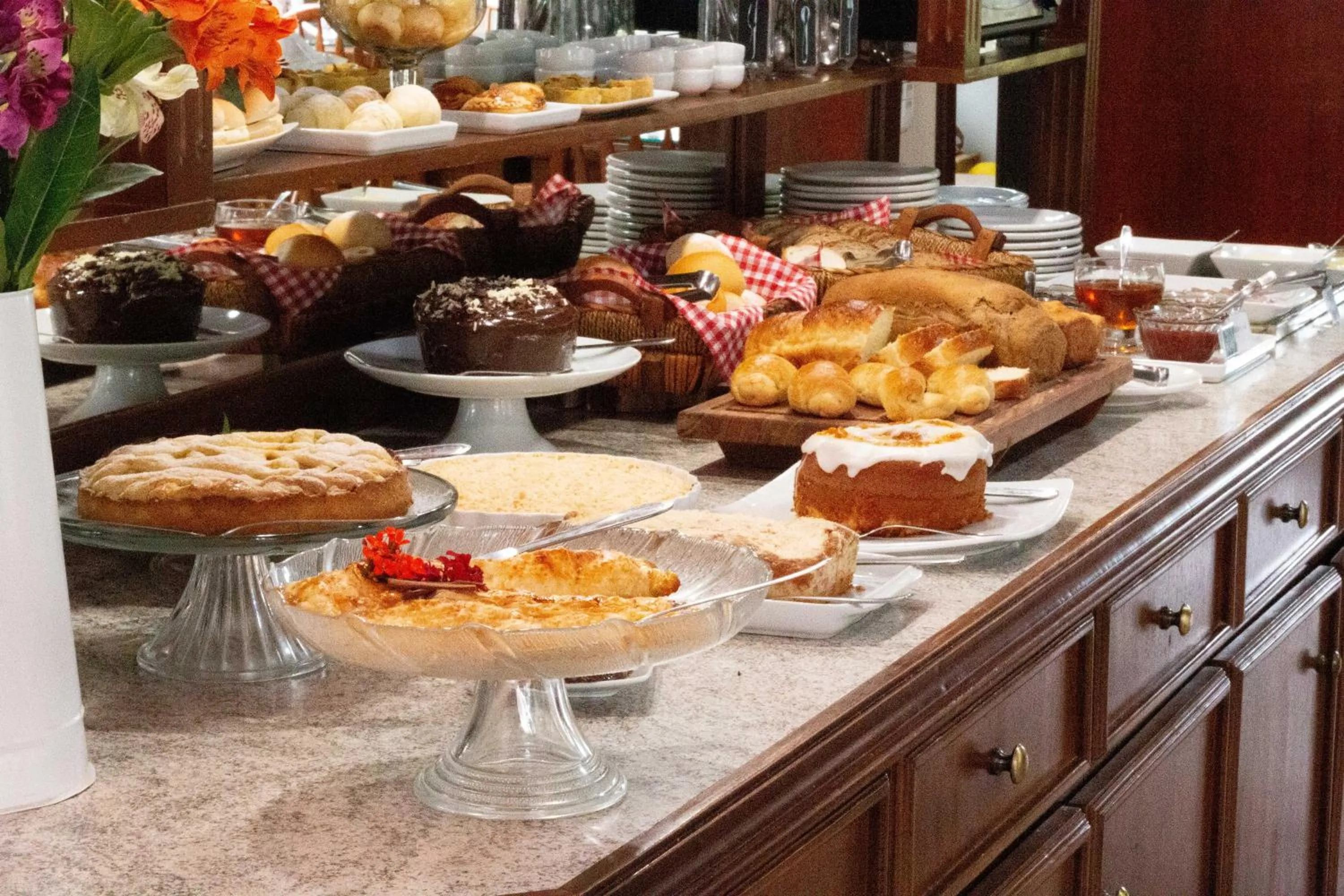 Breakfast in Hotel Pousada do Bosque