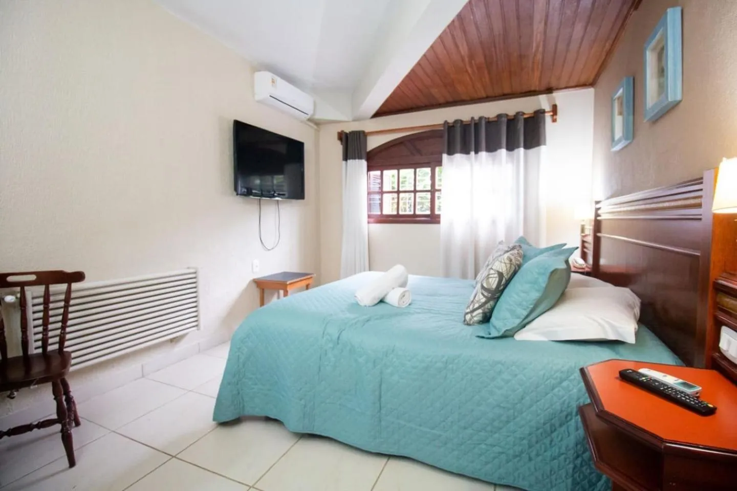 Bed in Hotel Pousada do Bosque