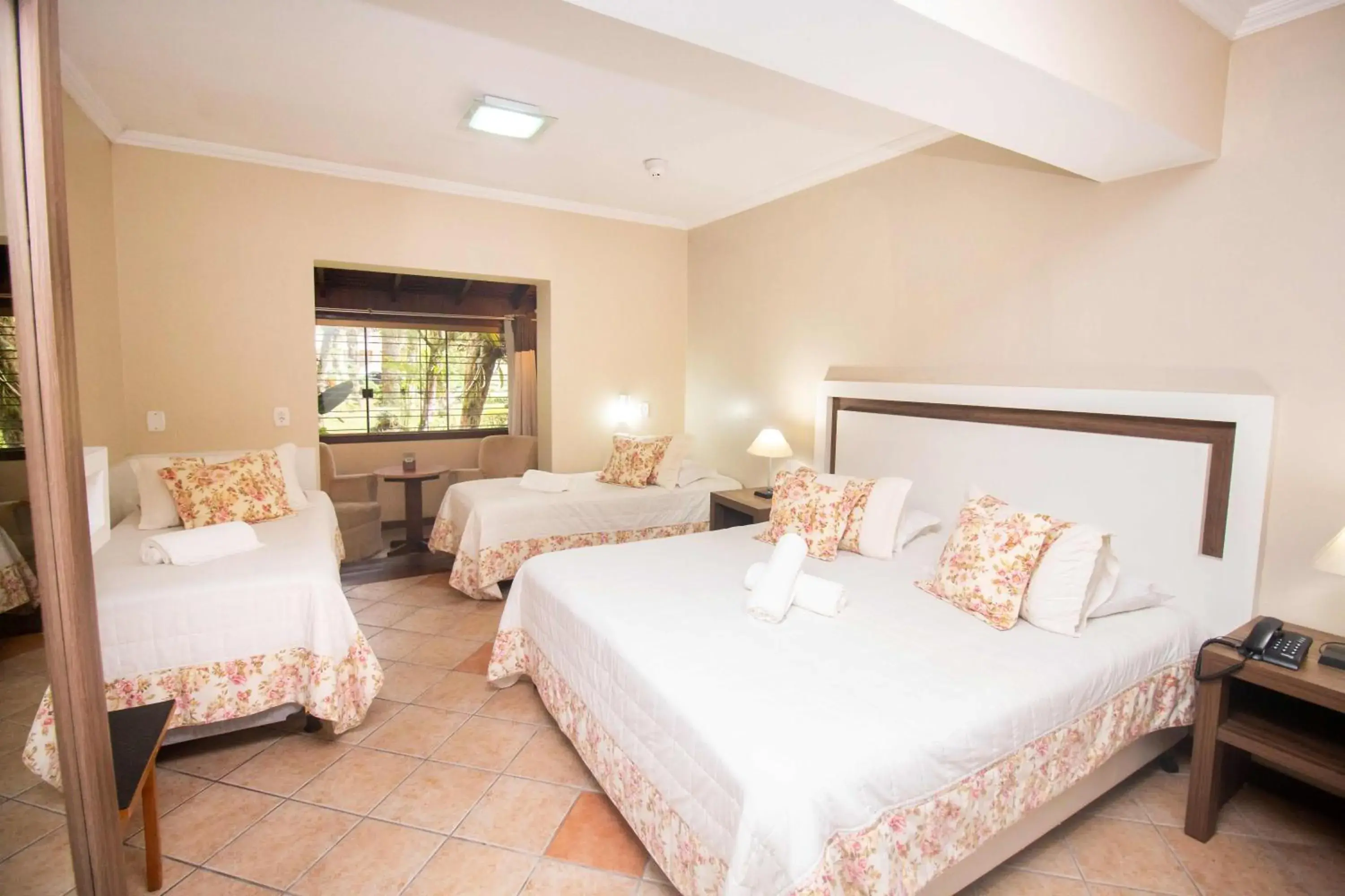 Bed in Hotel Pousada do Bosque Bed in Hotel Pousada do Bosque