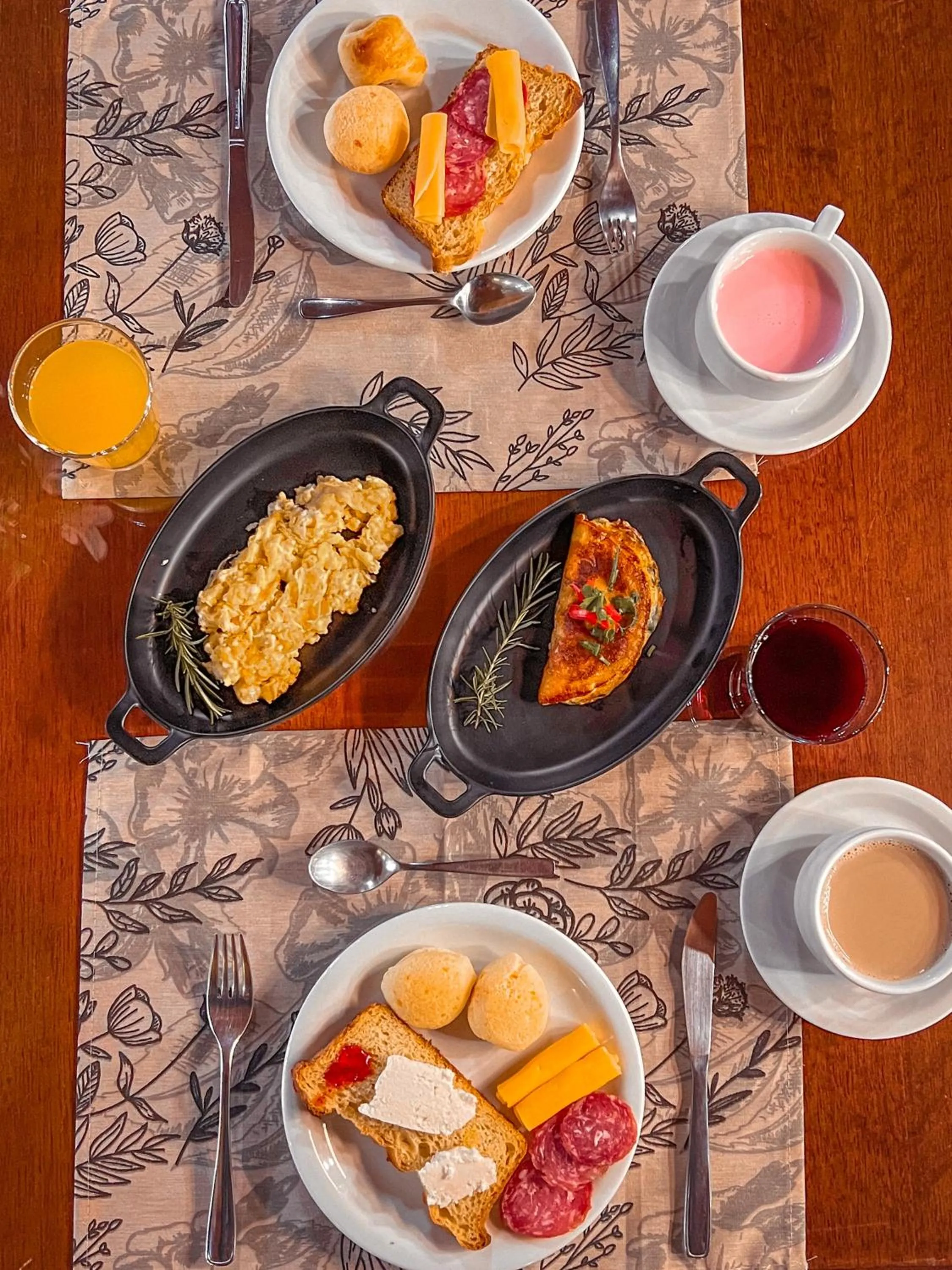 Breakfast in Hotel Pousada do Bosque