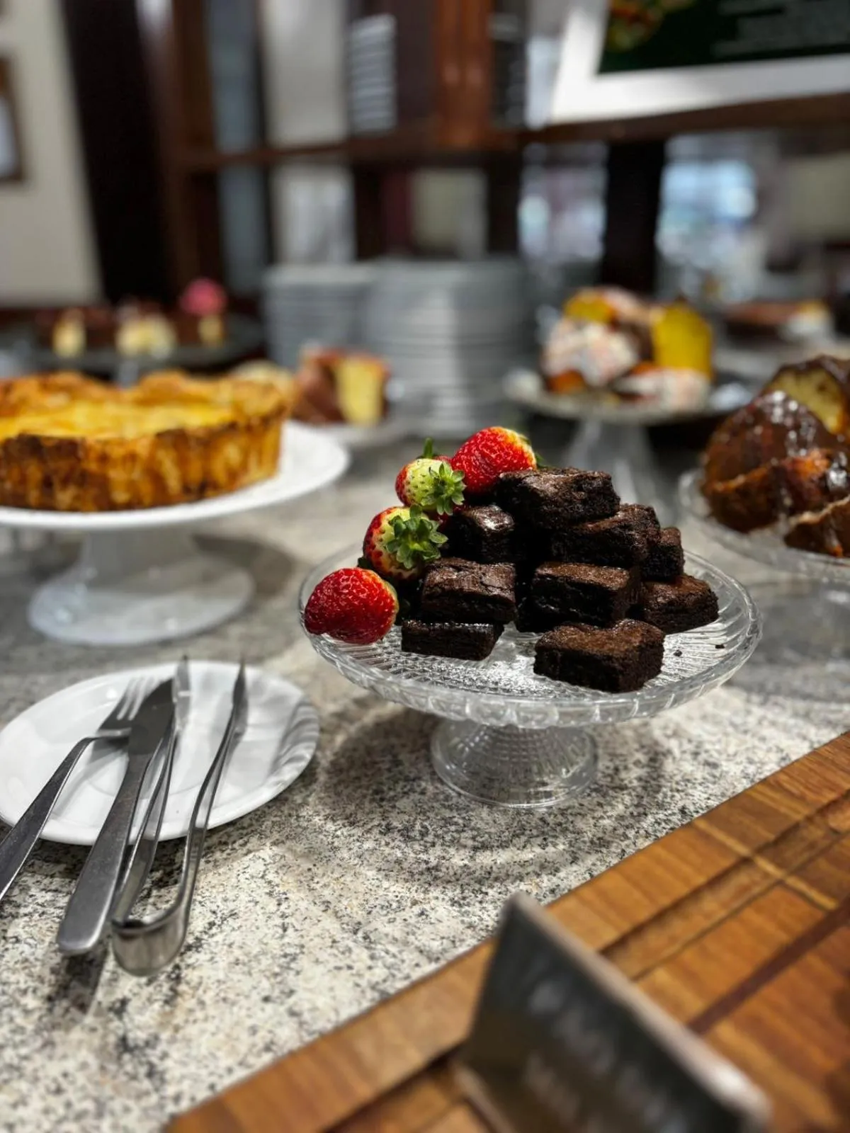 Breakfast in Hotel Pousada do Bosque