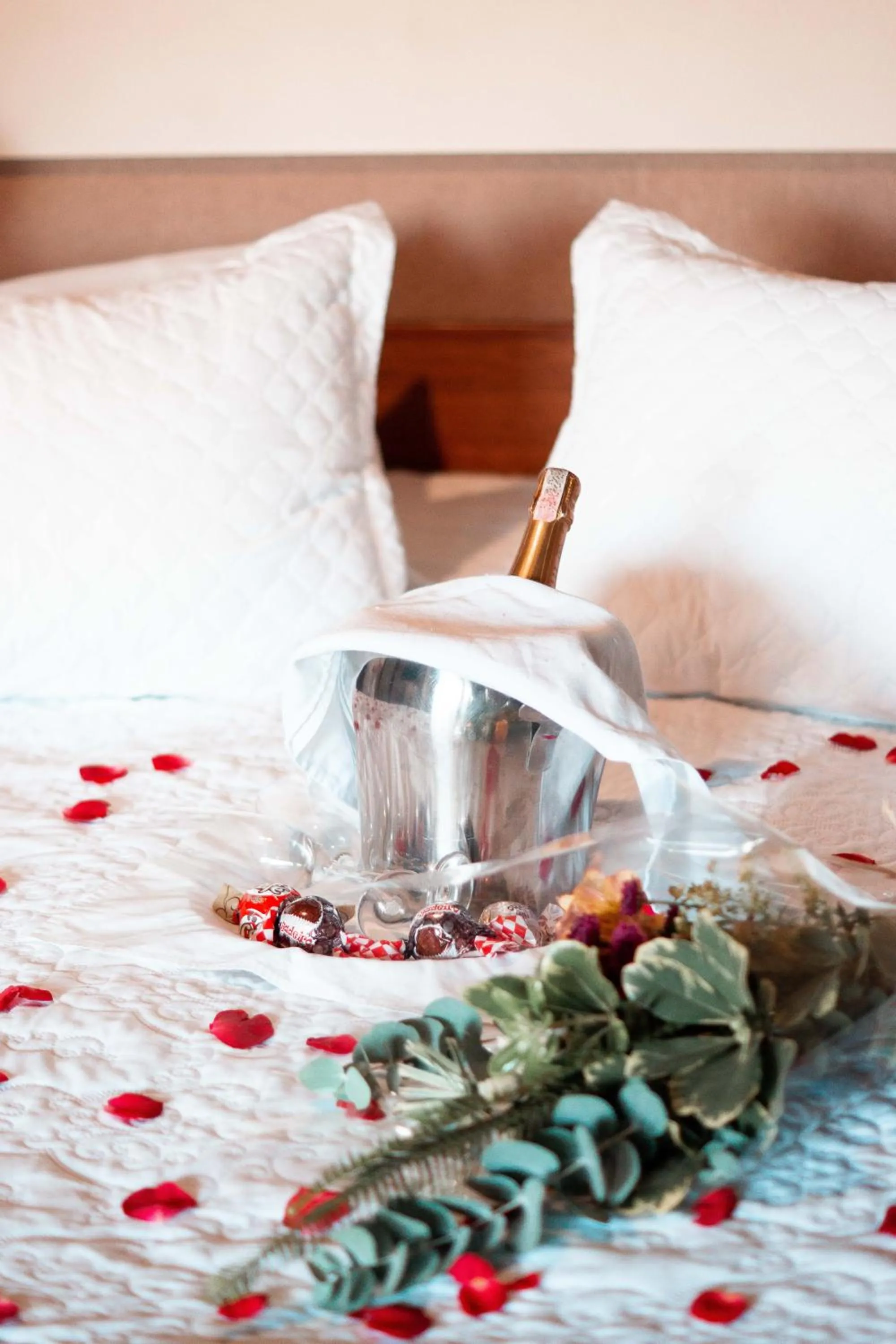 Bed in Hotel Pousada do Bosque