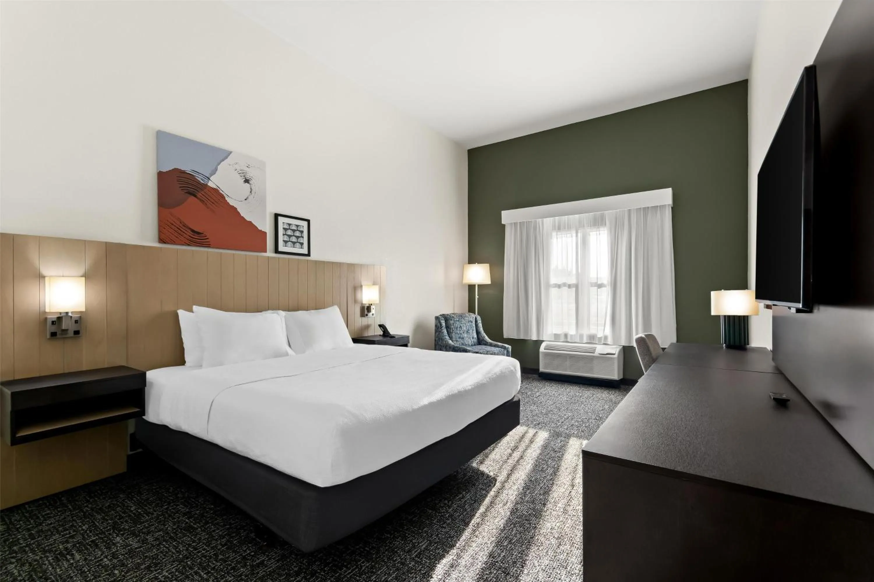 Bed in Spark by Hilton Panama City Beach