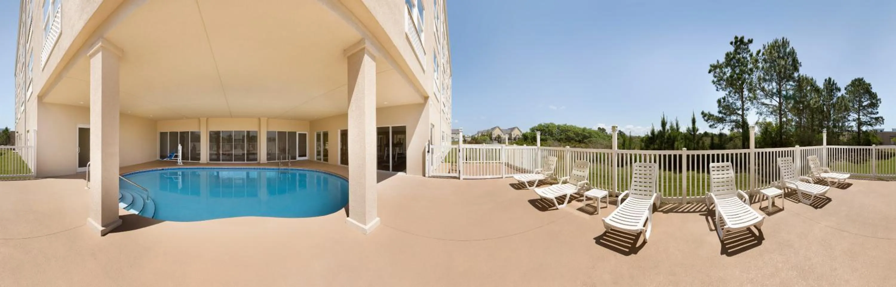 Patio in Country Inn & Suites by Radisson, Panama City Beach, FL