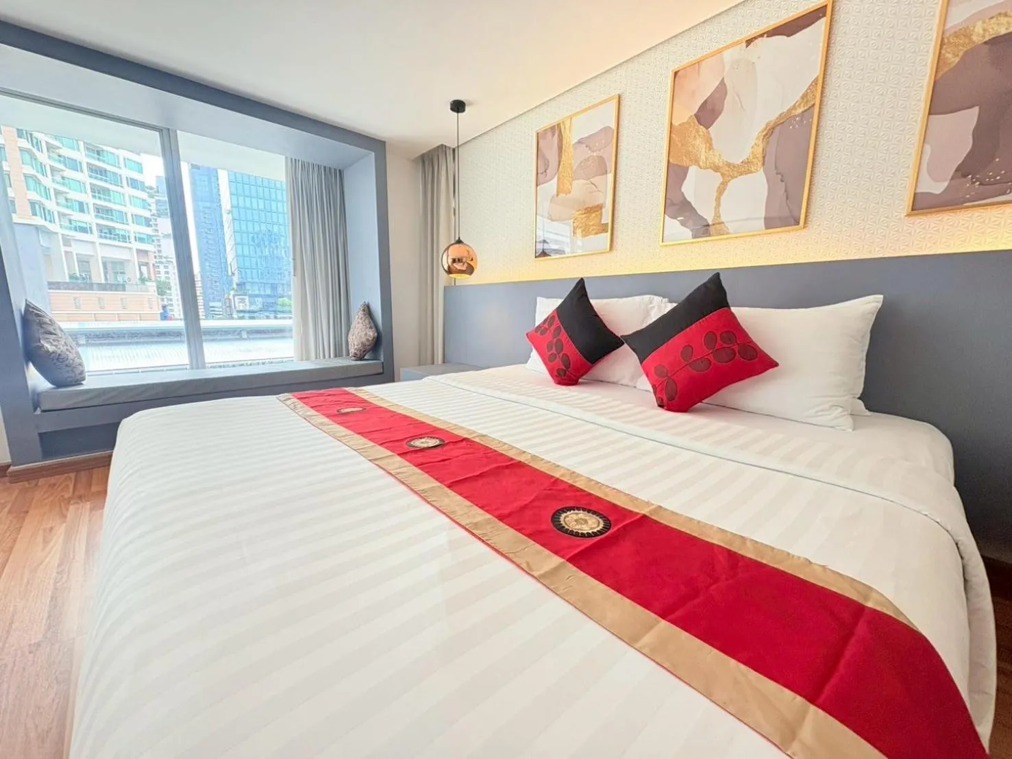 Bed in I Residence Hotel Silom