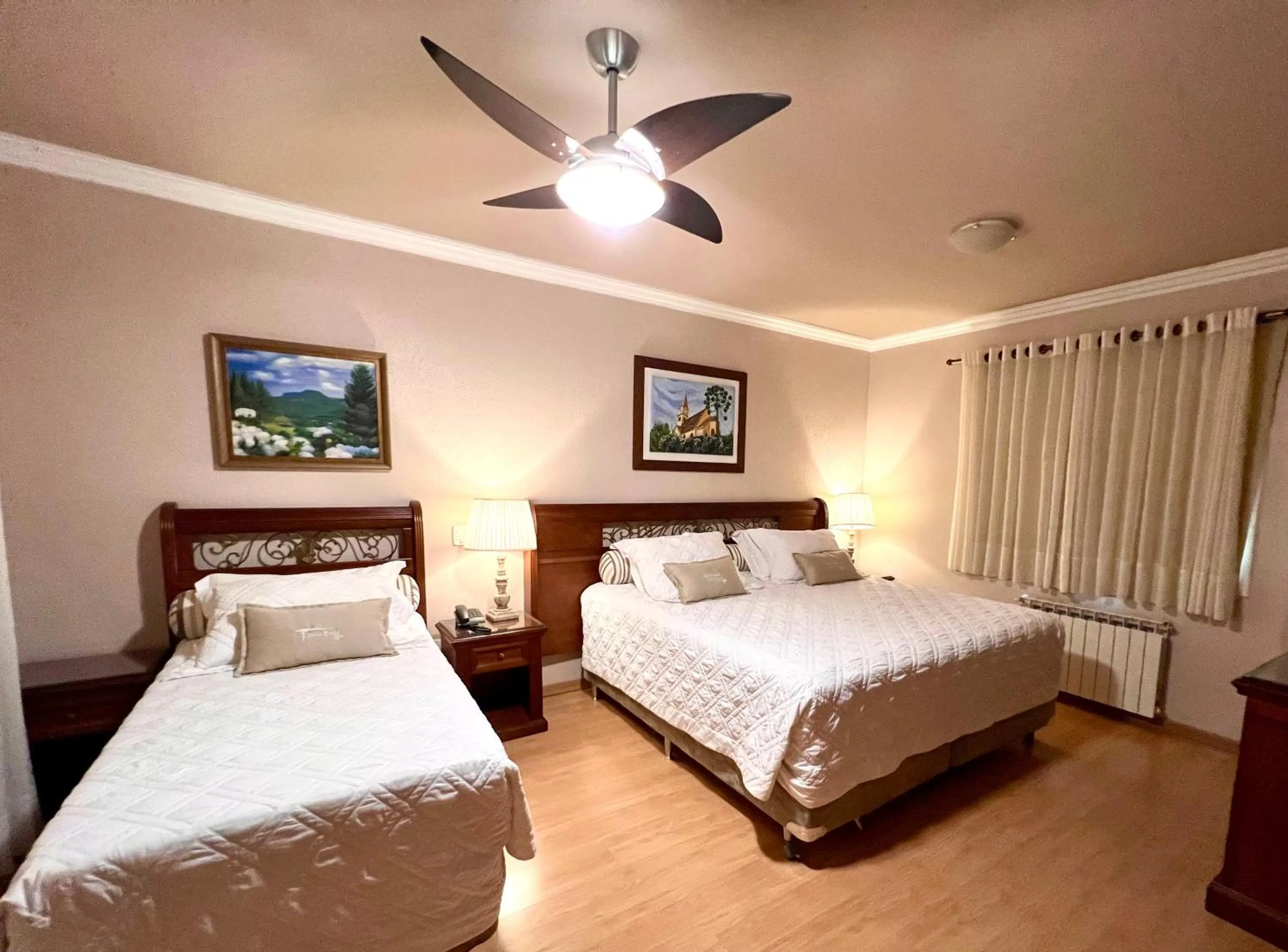 Bed in Pousada Bella Terra