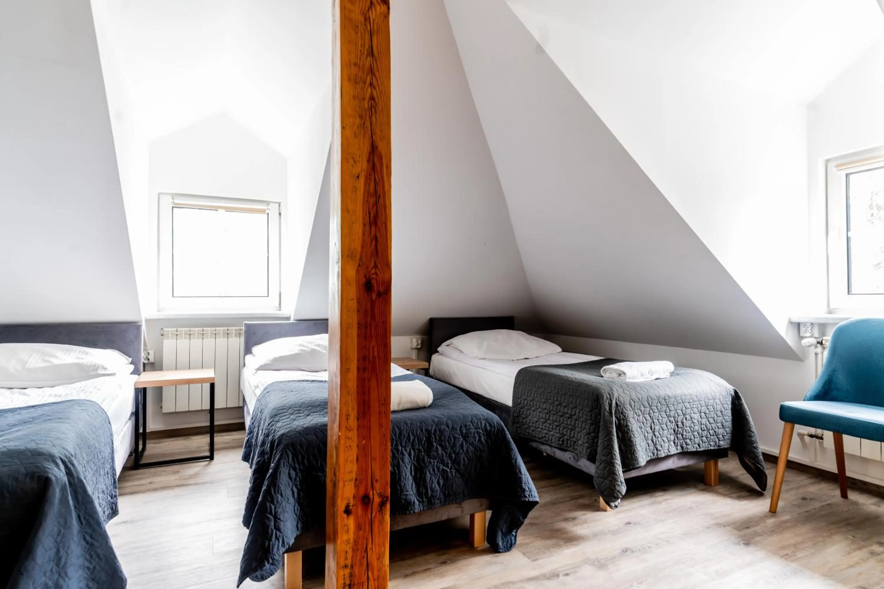 Bed in Hotel Ukiel Wellness & SPA