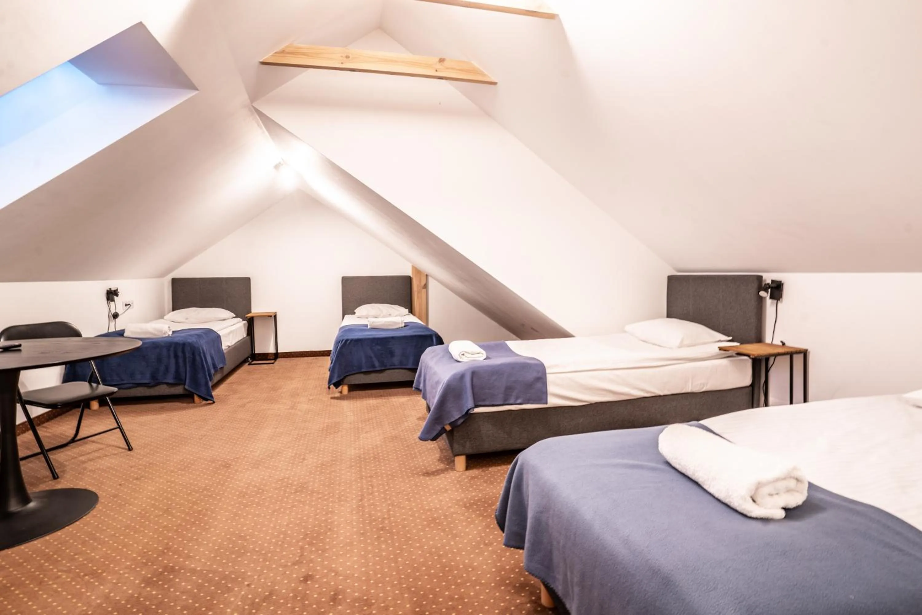 Bed in Hotel Ukiel Wellness & SPA