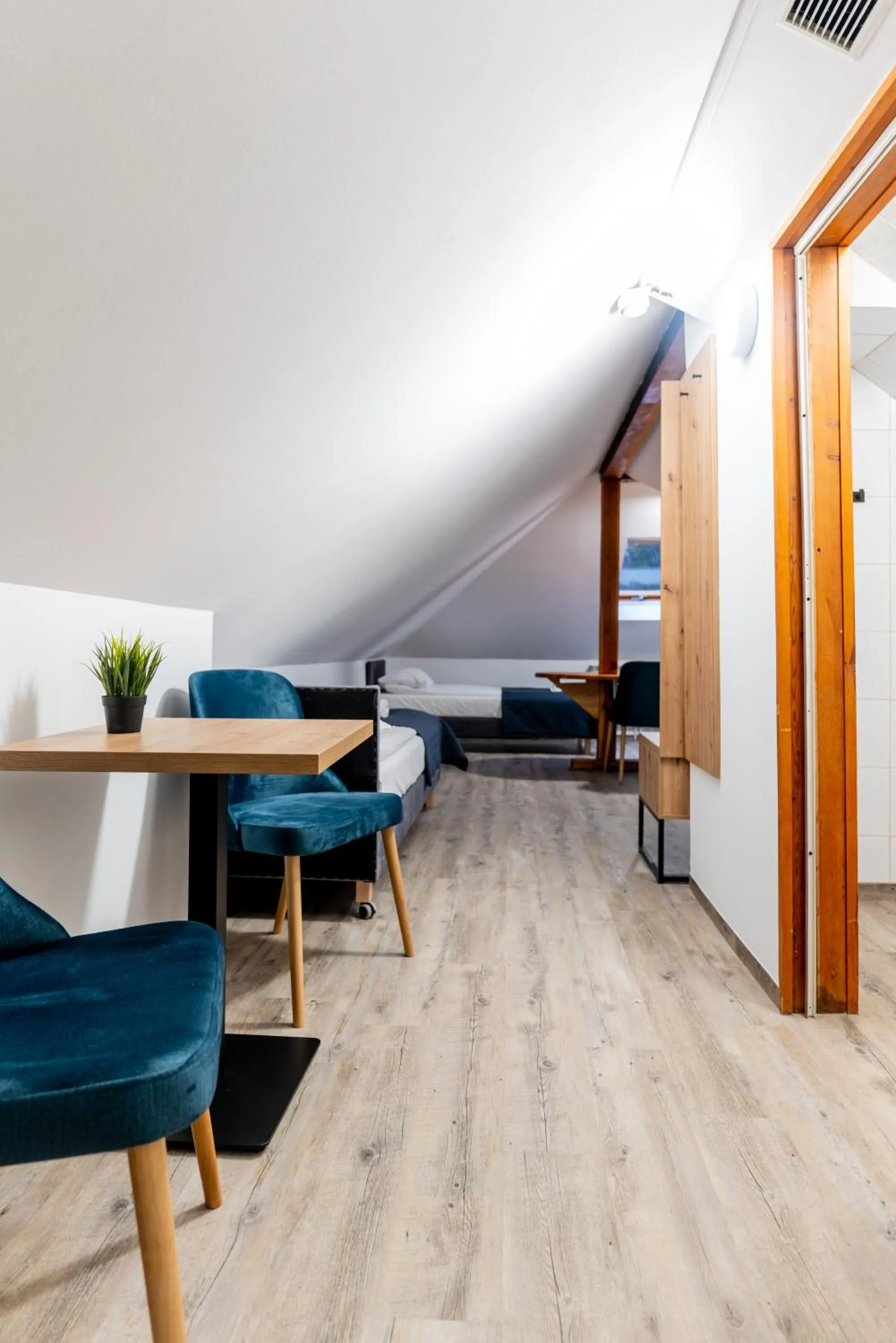 Bed in Hotel Ukiel Wellness & SPA