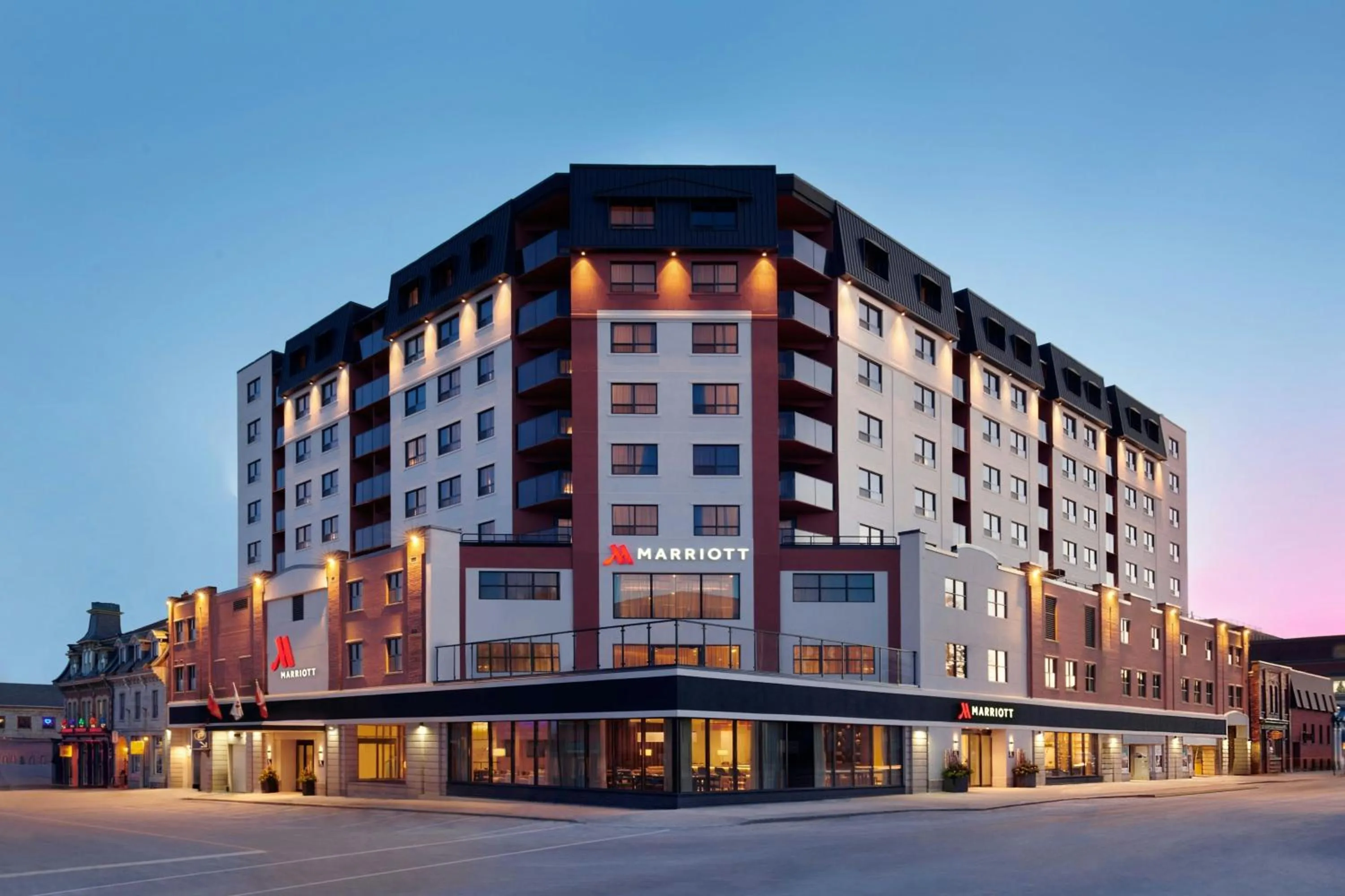 Property building in Kingston Market Square Hotel