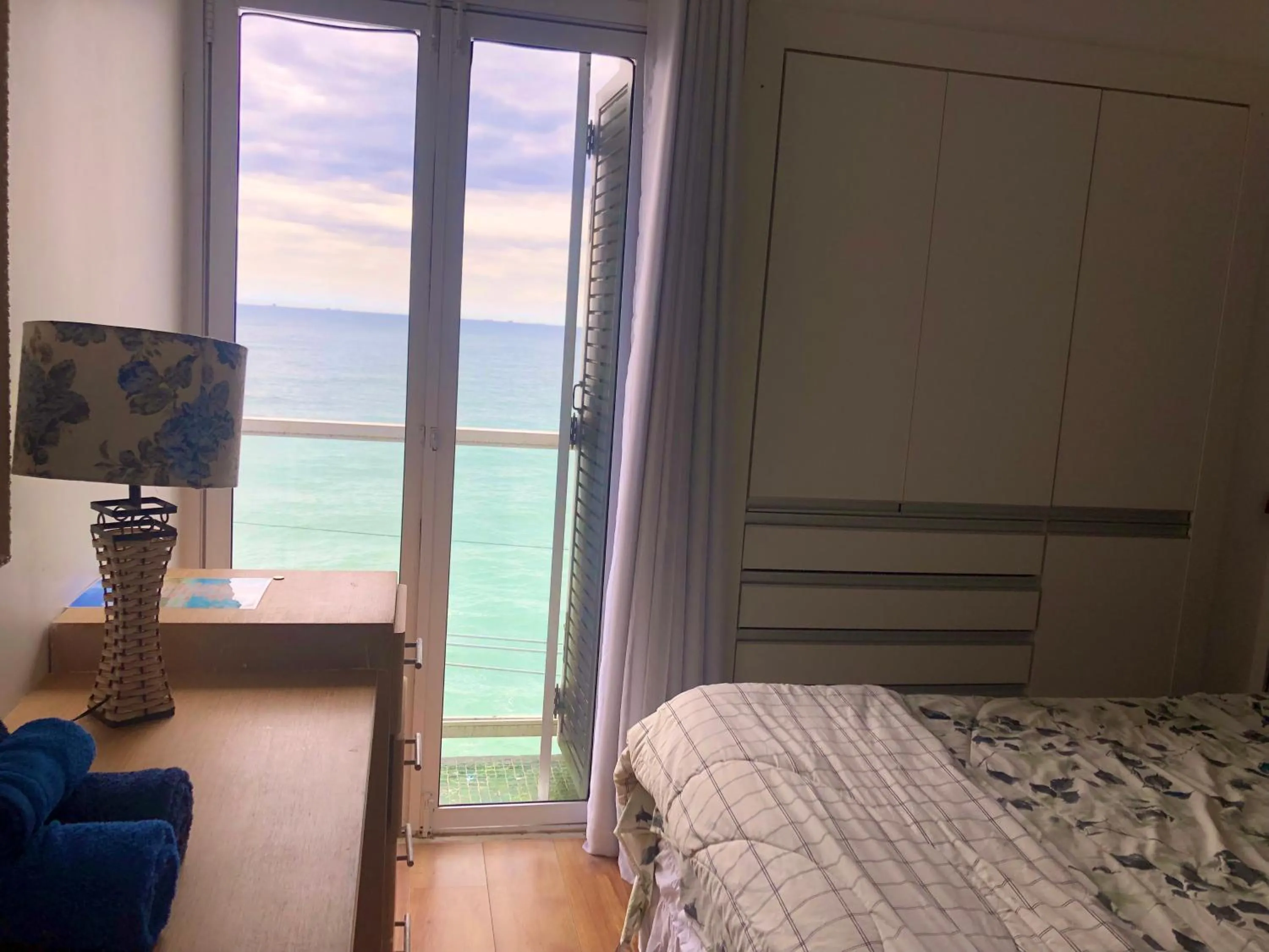 Bed in Apartamento Frente Ao Mar