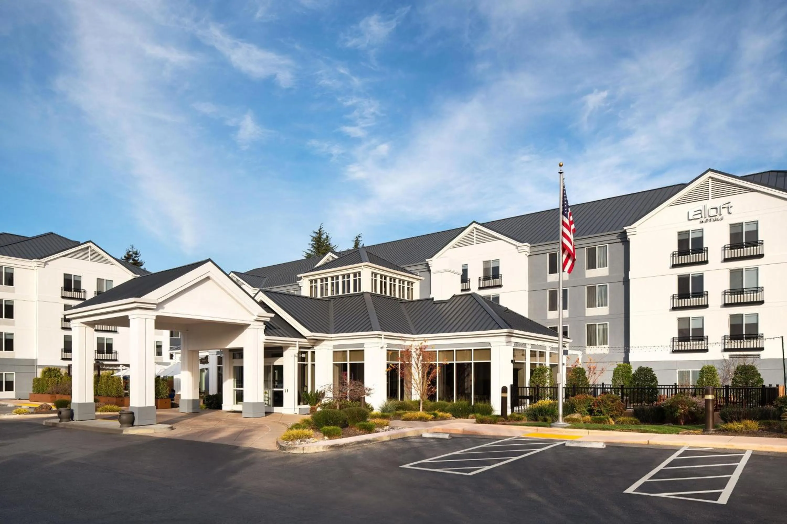 Property building in Aloft Mountain View