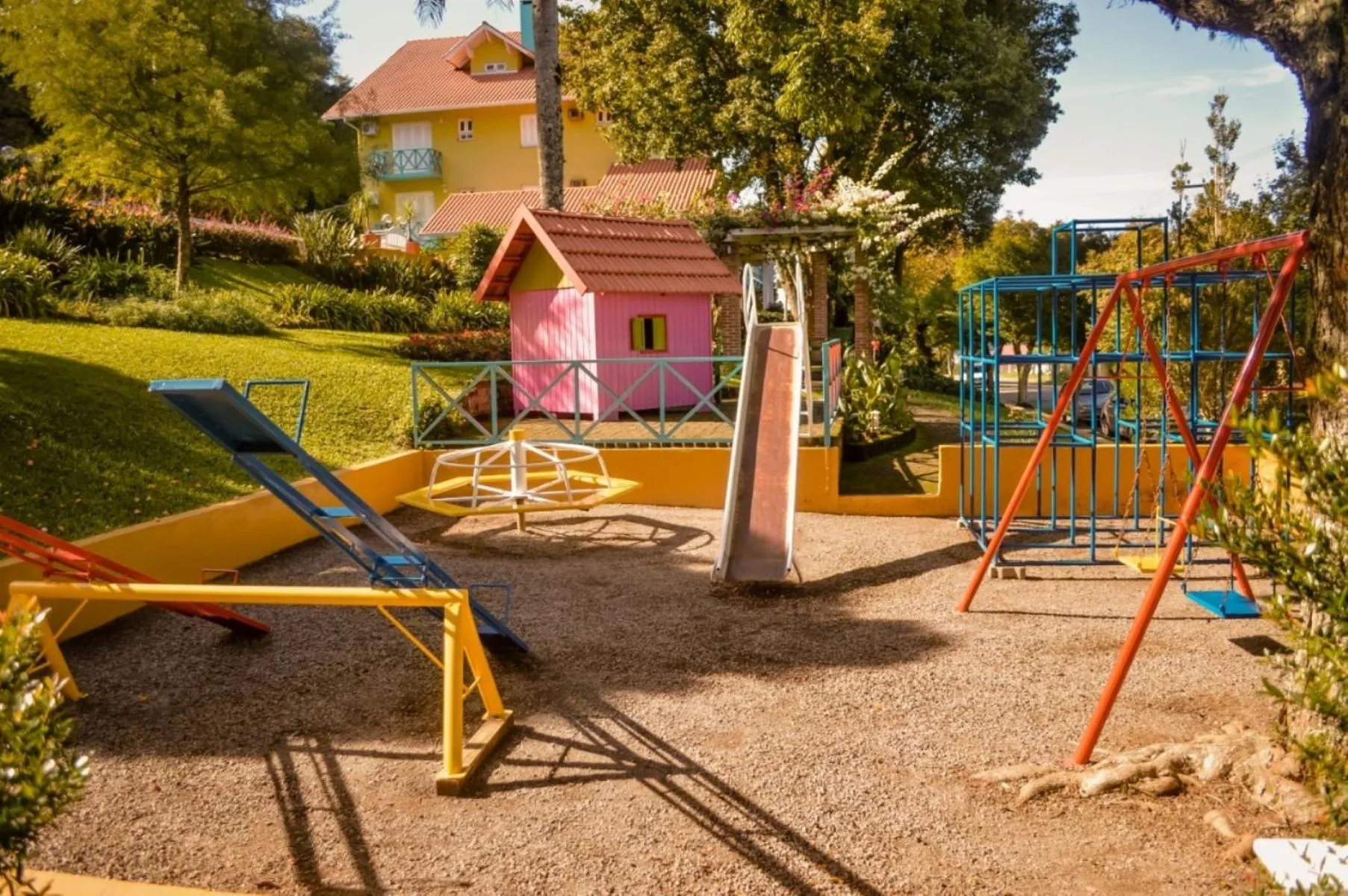 Children play ground in Hotel Pousada da Neve