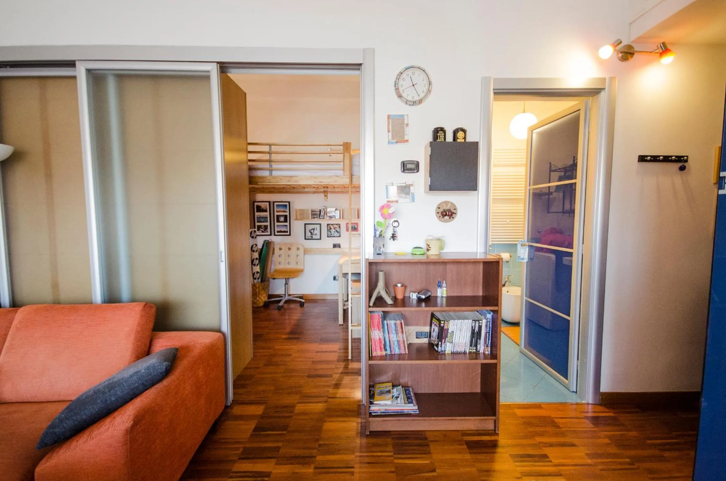 Bathroom in Minzoni Apartment