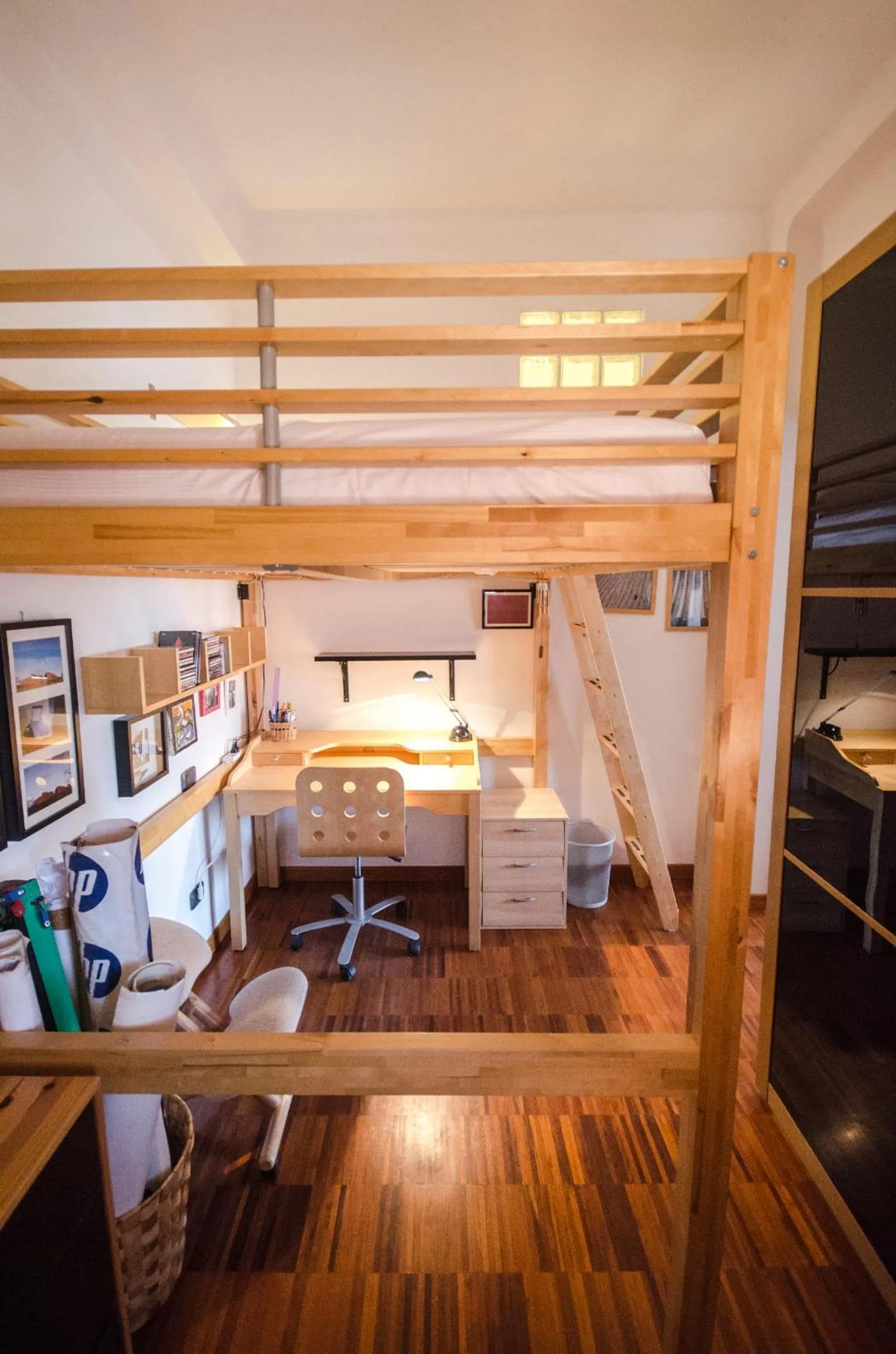 Bed in Minzoni Apartment