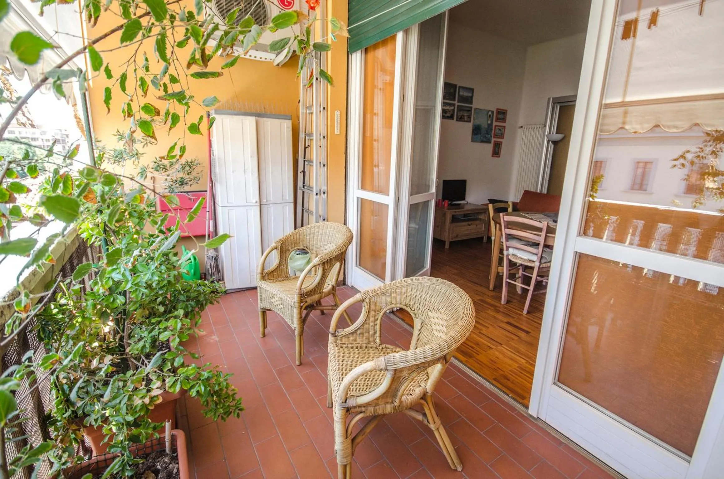 Balcony/Terrace in Minzoni Apartment